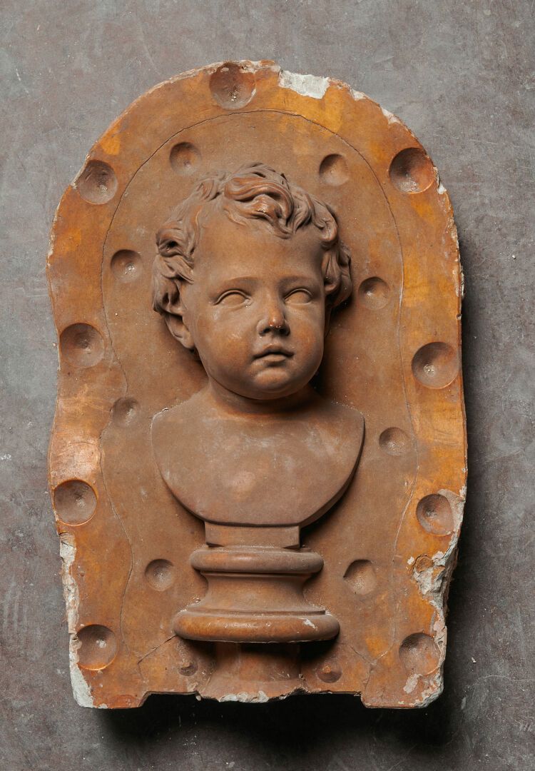 Tête d'enfant, de face Atelier de moulage du Musée du Louvre (à partir de 1883)
&hellip;
