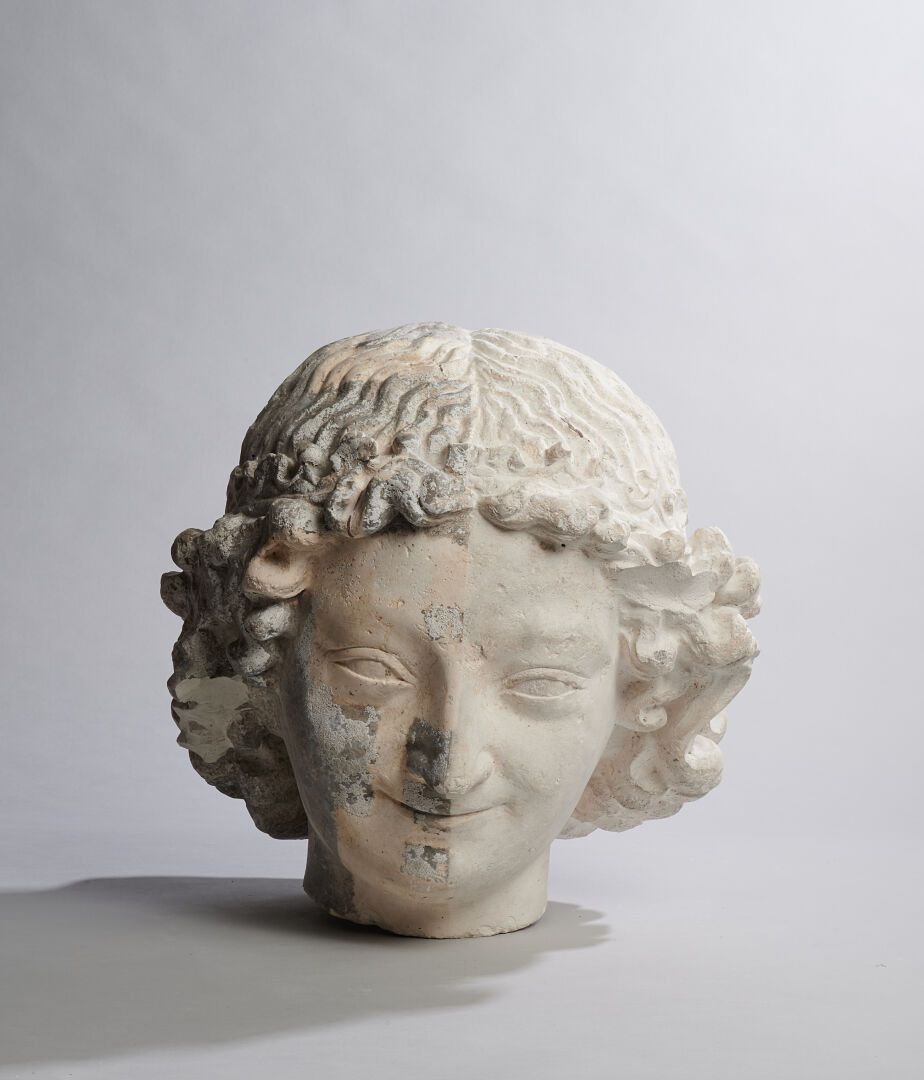 L'Ange souriant (visage) Atelier de moulage du Musée de sculpture comparée (1882&hellip;