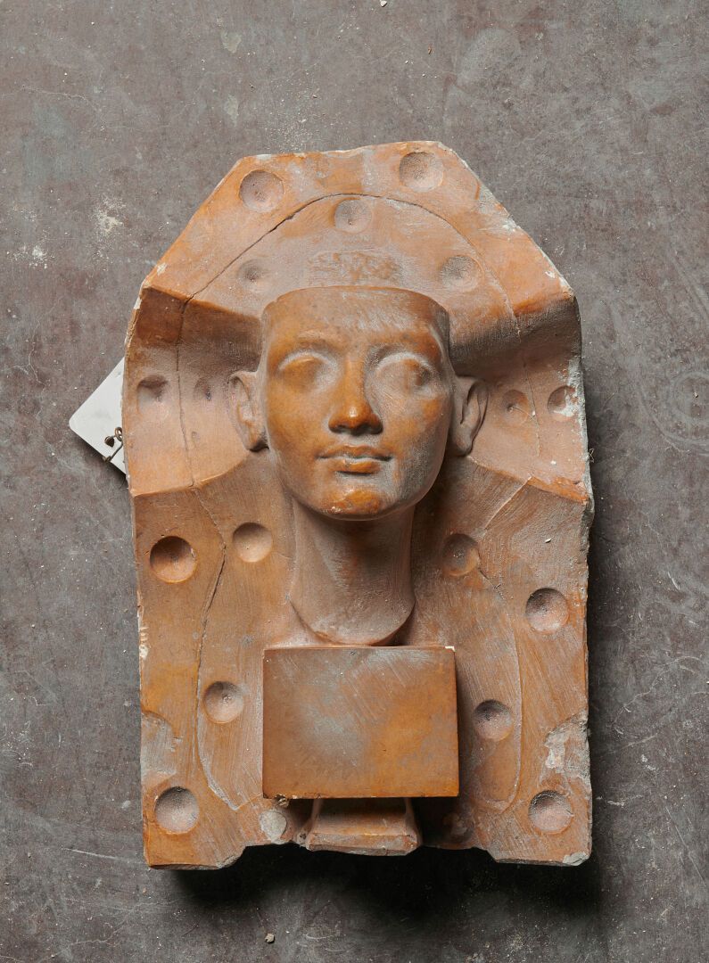 Tête de Nefertiti, de face Atelier de moulage du Musée de sculpture comparée (18&hellip;