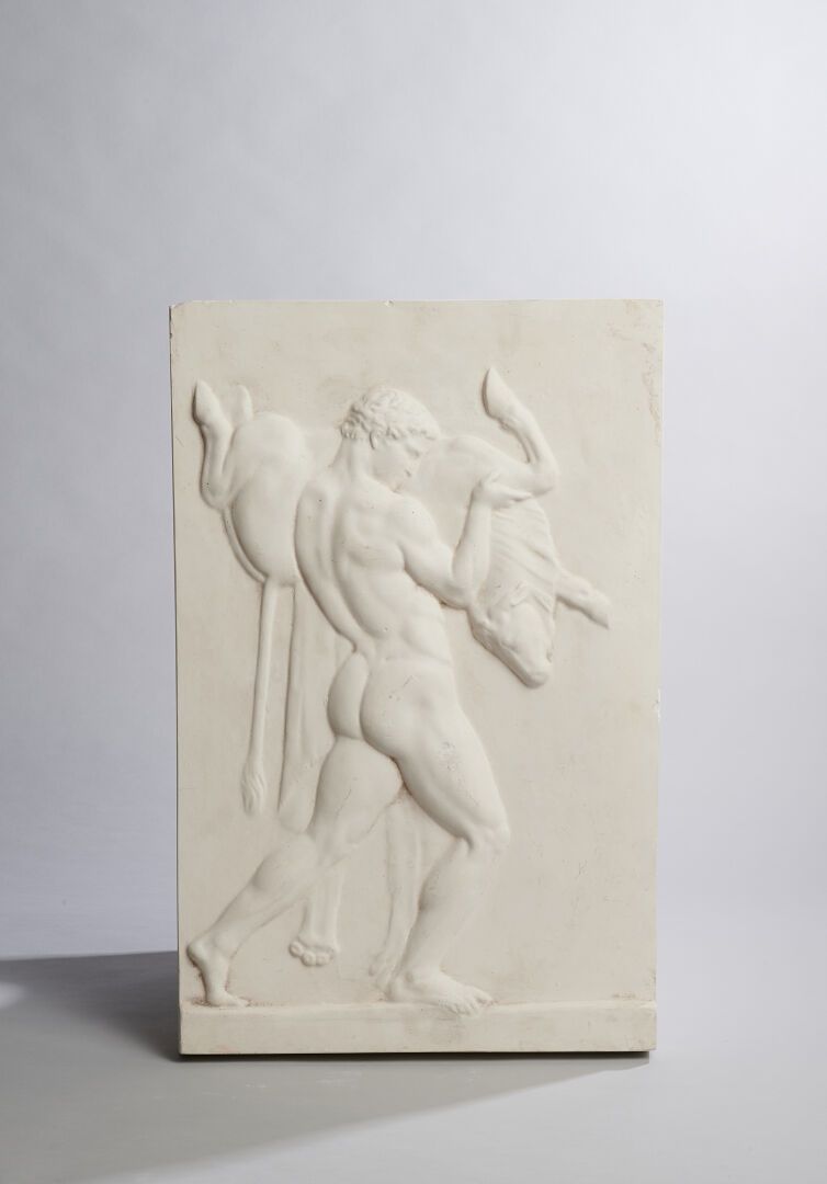 Hercule portant le taureau de Crète Atelier de moulage de l'École des beaux-arts&hellip;