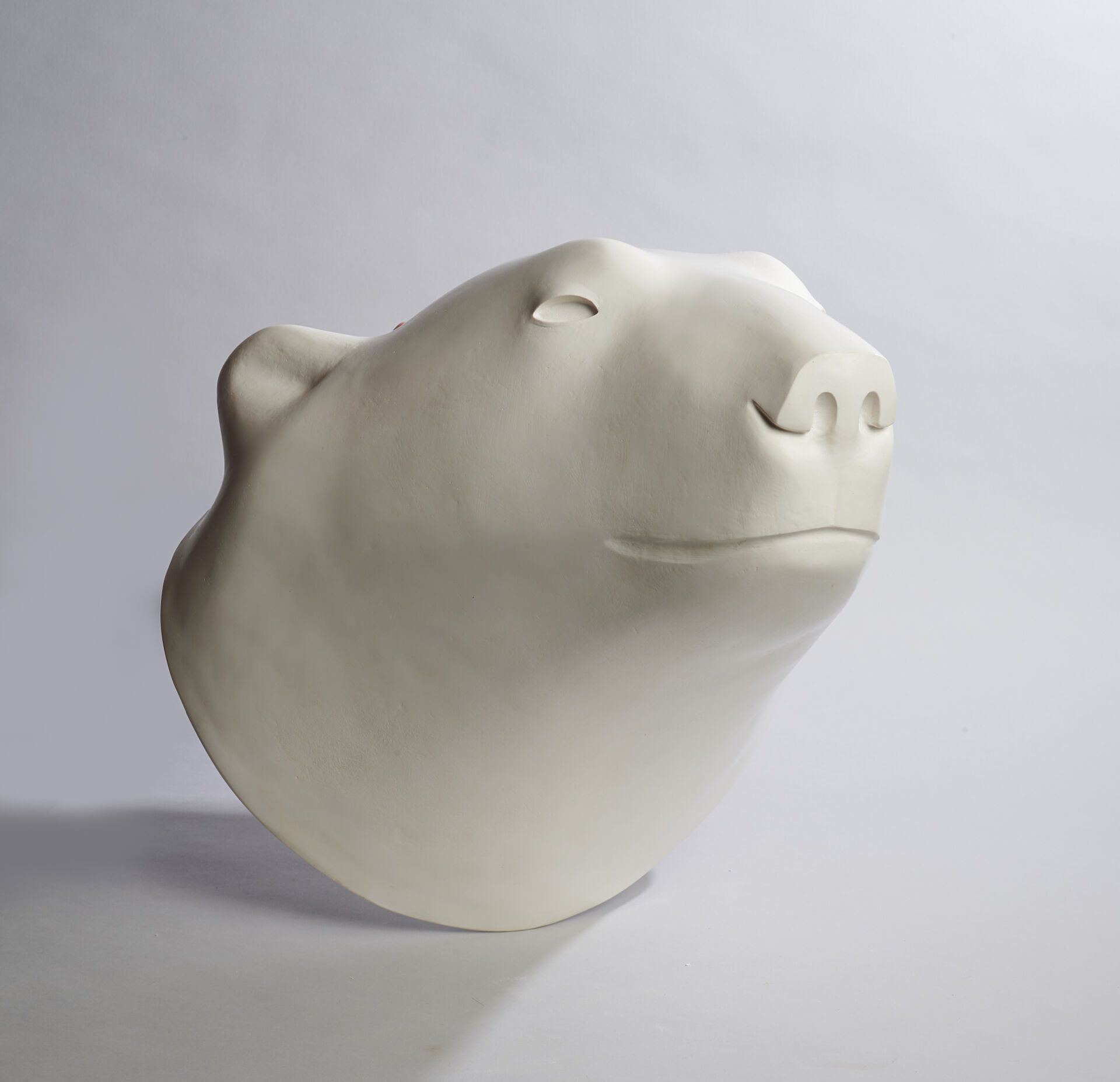 Grande tête d'ours blanc Atelier de moulage des Musées Nationaux, d'après Franço&hellip;