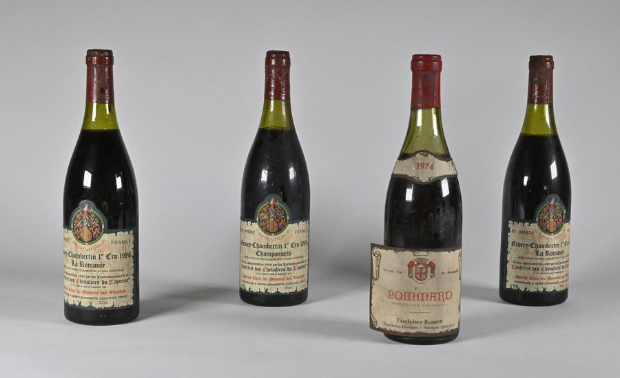 Null 3 B GEVREY-CHAMBERTIN LA ROMANÉE TASTEVINÉ (1er Cru) 1 à 3 et 2 à 3,5 cm; c&hellip;