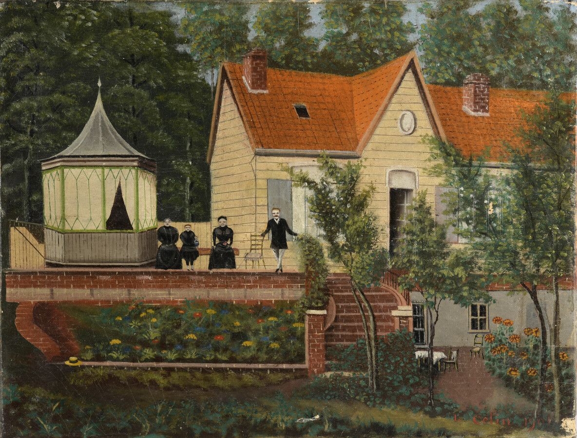 Null Famille sur une terrasse

Huile sur toile

H. 41,5 cm - L. 54 cm MH