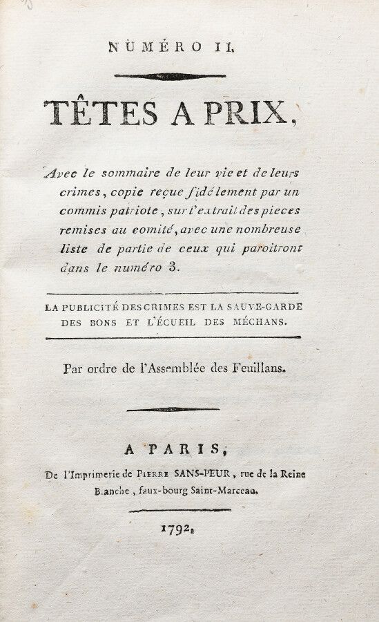 Null (Anonymous). TETES A PRIX FOLLOWED BY A LIST OF ALL PERSONS WITH WHOM THE Q&hellip;