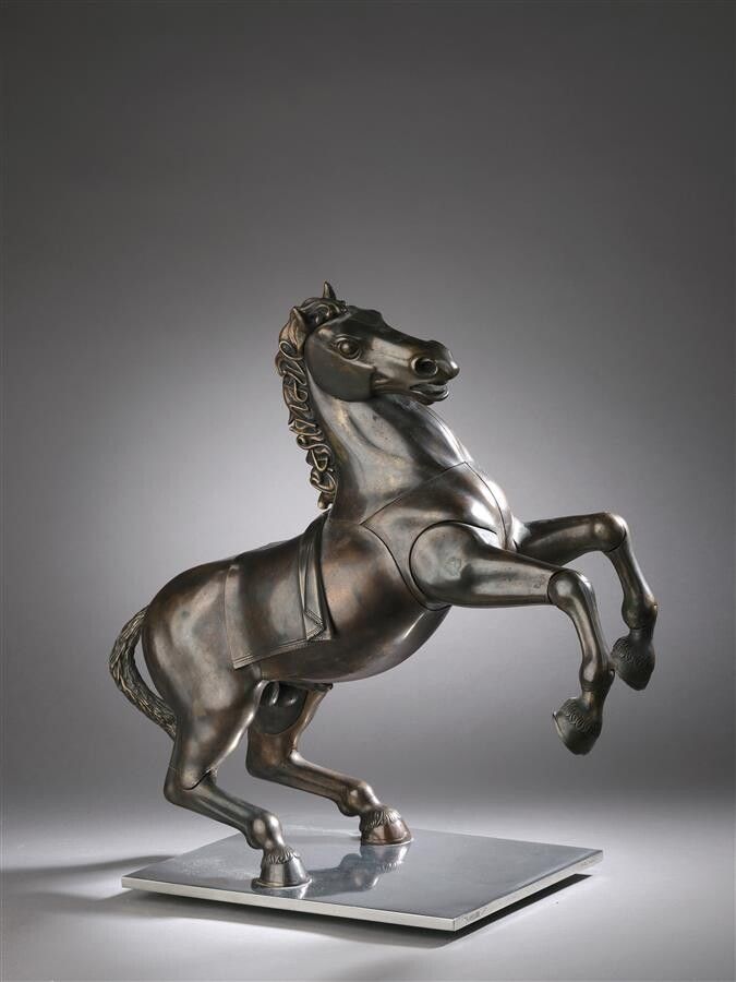Null (J) Miguel BERROCAL (1933-2006)

Il Cavallo

Zerlegbare Bronze mit brauner &hellip;