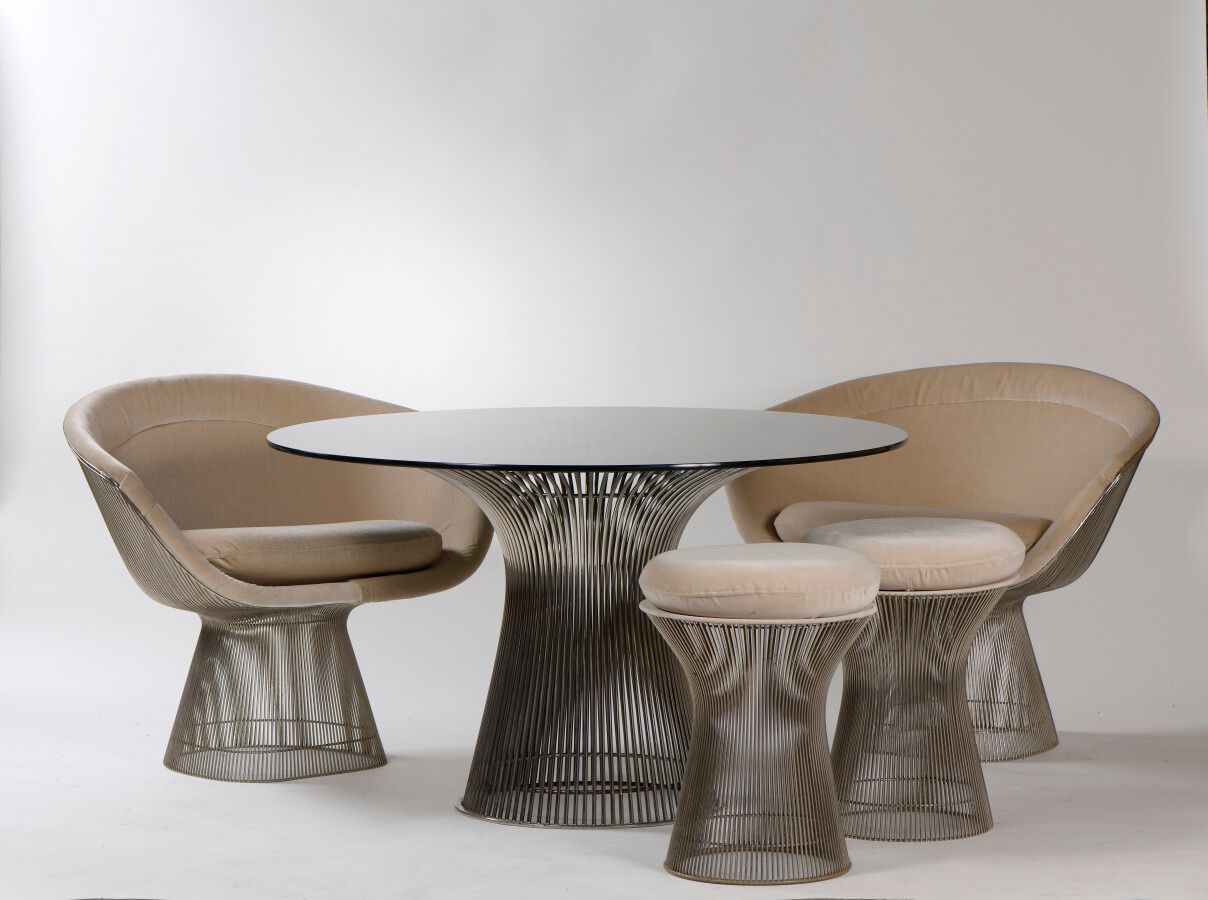Null Warren PLATNER (1919-2006)

Knoll edition of the years 1970

Pair of armcha&hellip;