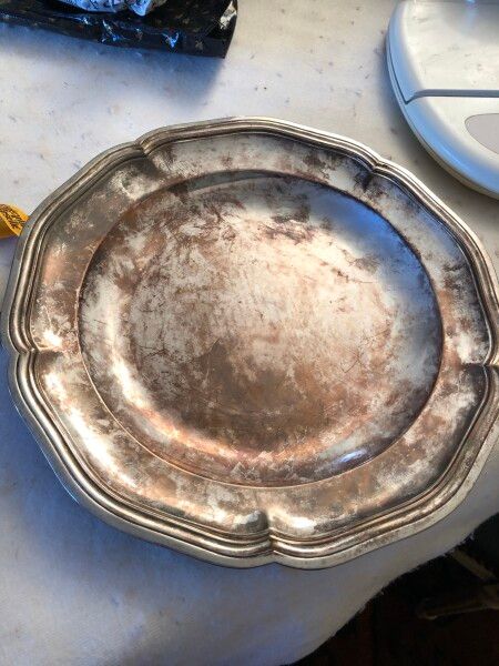 Null Round dish in silver 925 thousandths, curved edge.

Minerve

Goldsmith : Du&hellip;