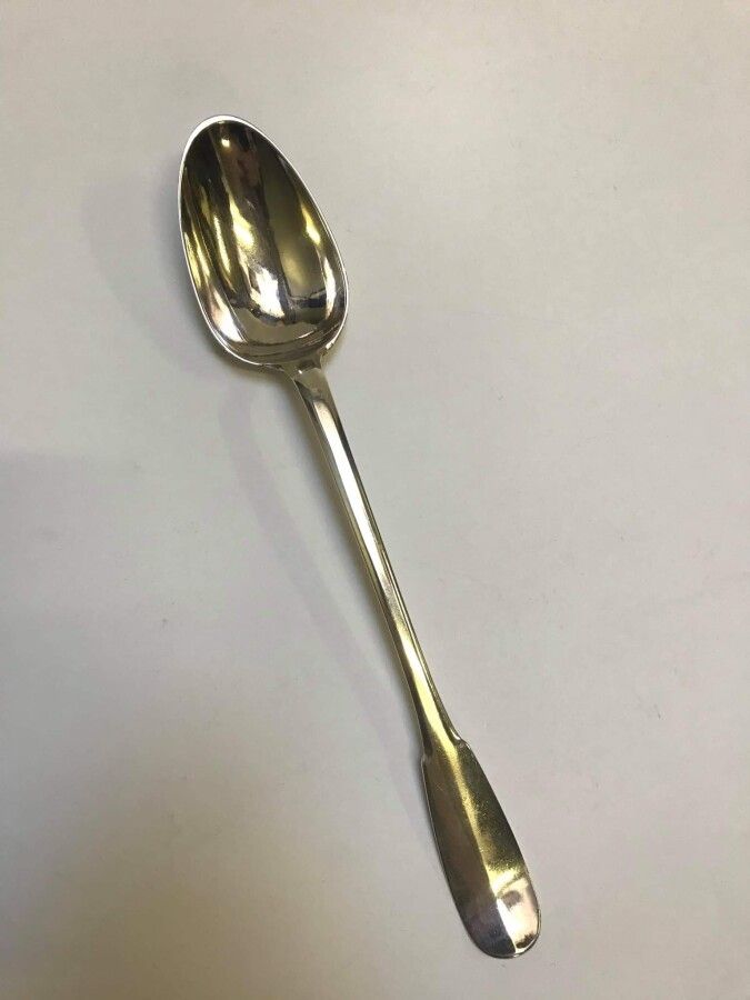 Null Silver stew spoon, uniplat model.

Master goldsmith : Bonaventure Dardet.

&hellip;