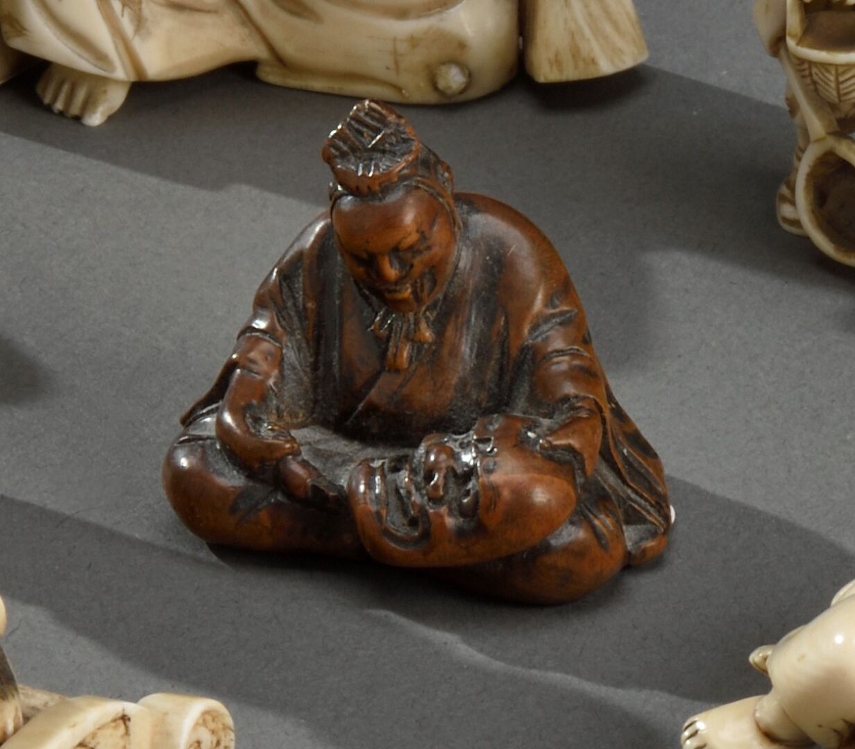 Null GIAPPONE - Primo periodo MEIJI (1868-1912)

Netsuke in legno di bosso, Menu&hellip;