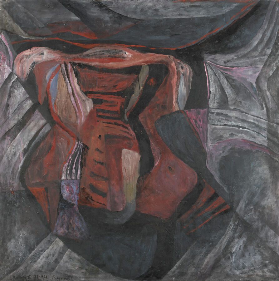 Null 谢尔盖-雷兹瓦尼（生于1928年

忏悔 II A, 1962/1992

布面油画，左下方有签名、标题和日期1962-1992年

H.195 cm&hellip;