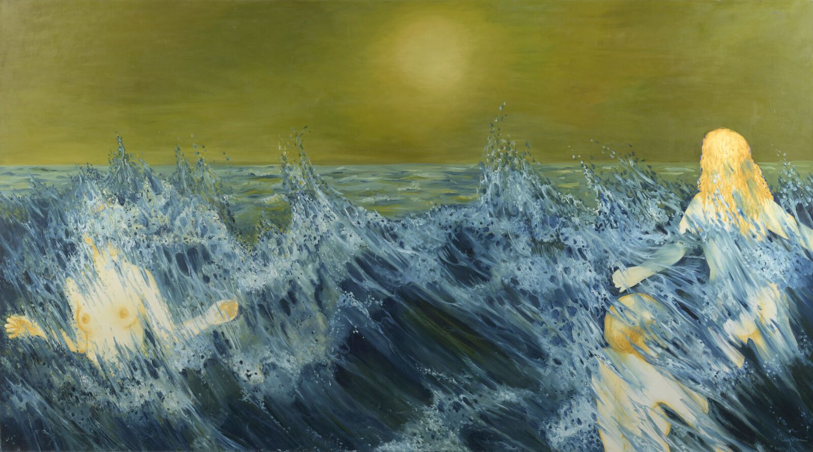 Null 谢尔盖-雷兹瓦尼（生于1928年

尼瑞德》，1974年

布面油画，右下方有签名和日期1974年11月

H.190厘米 - 长340厘米

展览：&hellip;