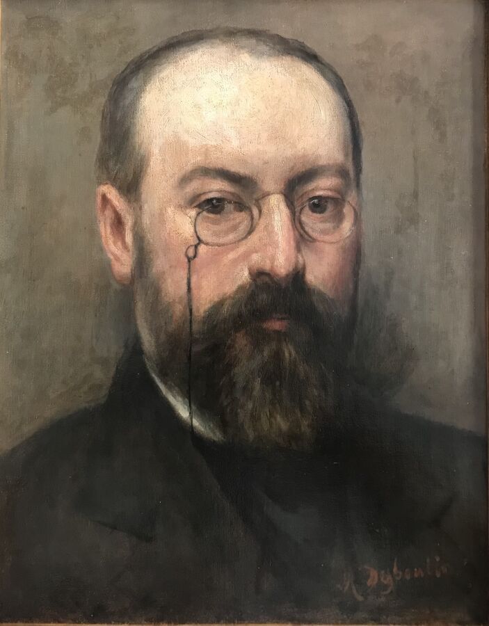 Null Ecole FRANCAISE du XIXe siècle

Portrait d'homme

Huile sur toile rentoilée&hellip;