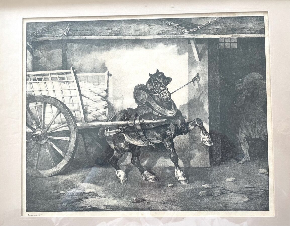 Null D'après Théodore GÉRICAULT (1791-1824)

Le cheval du plâtrier

Lithographie&hellip;