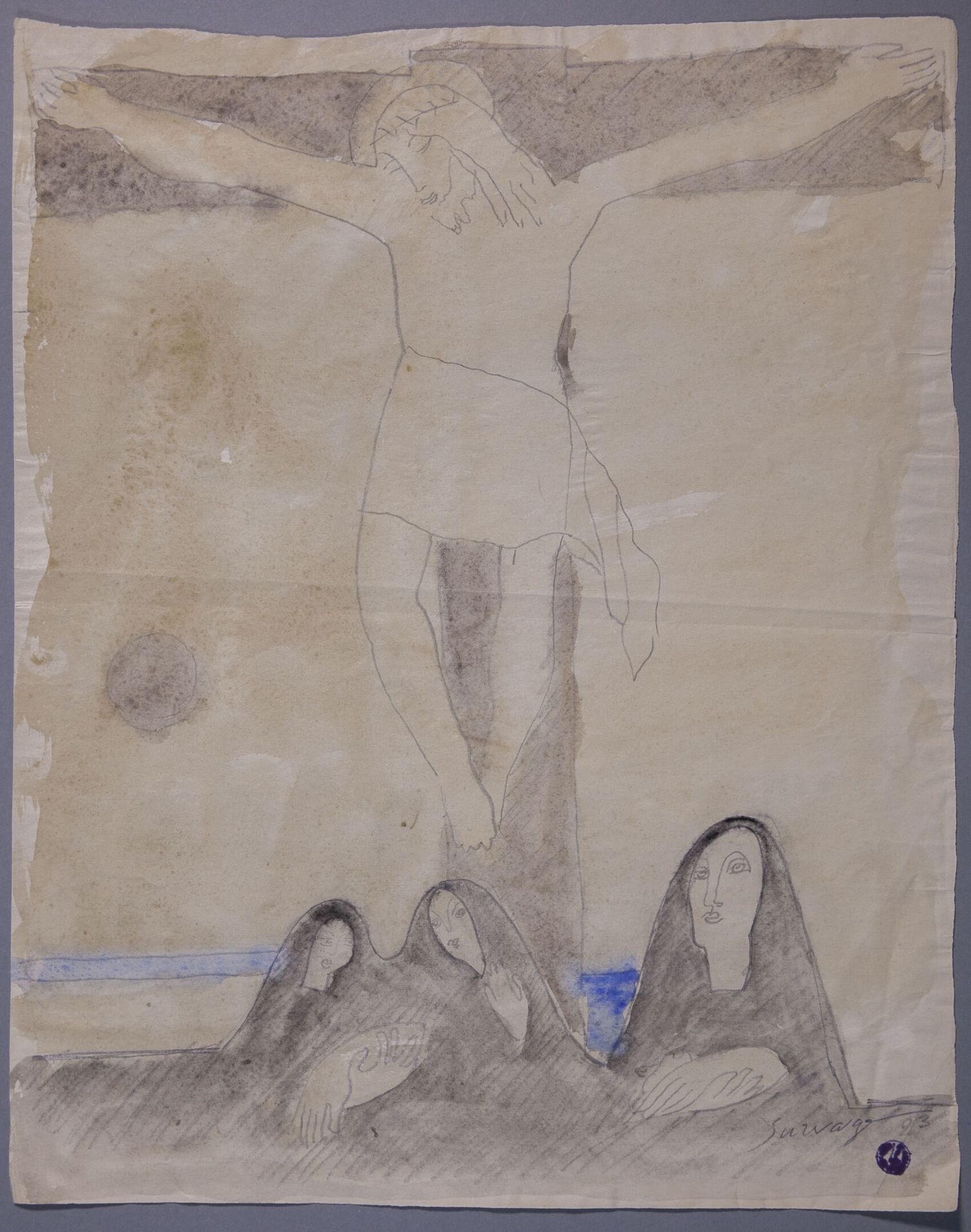 Null Léopold SURVAGE (1879-1968)

La Crucifixion, 1923

Mine graphite et aquarel&hellip;