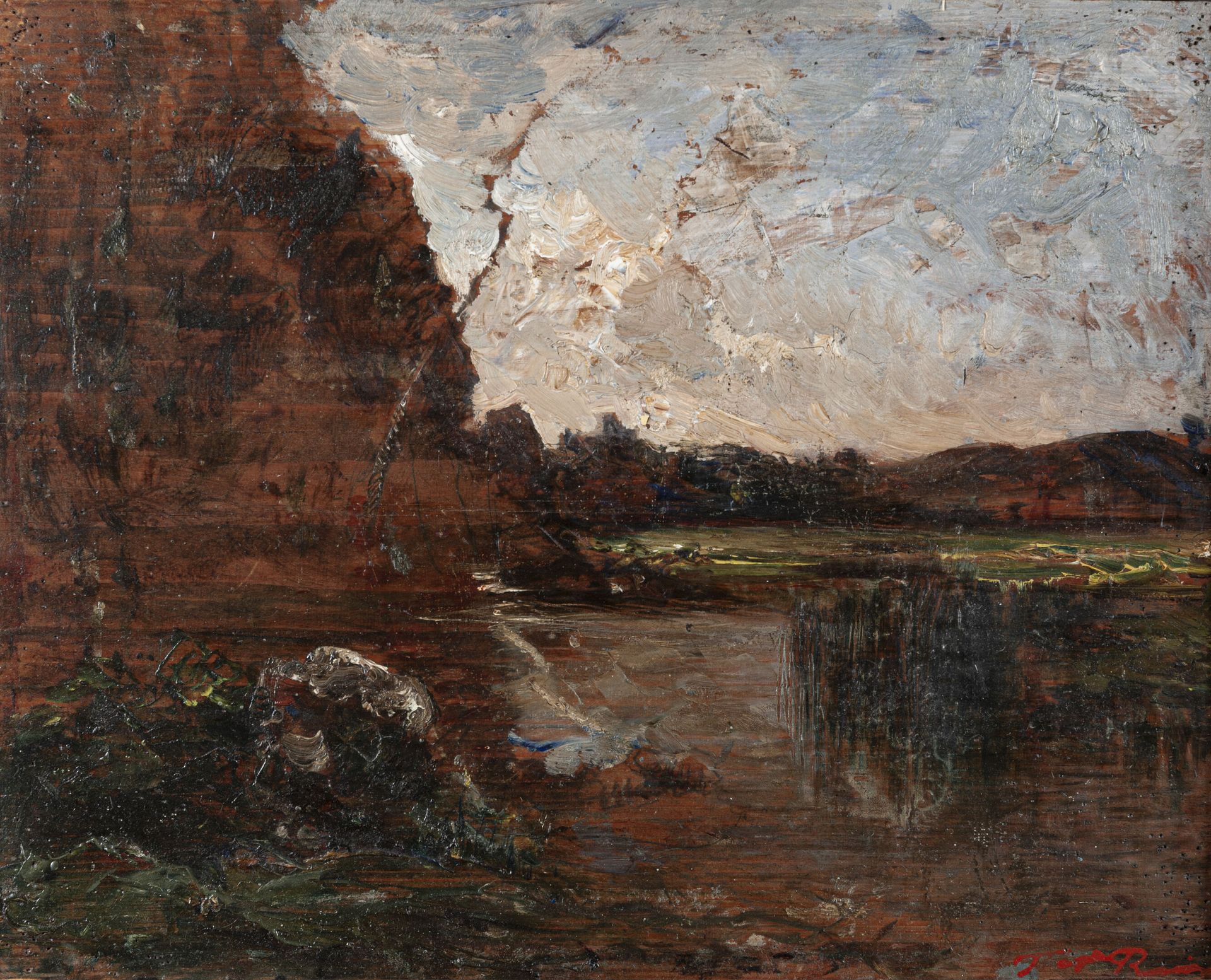 Null François-Auguste RAVIER (1814-1895)

Paysage à la rivière, rochers, arbre g&hellip;