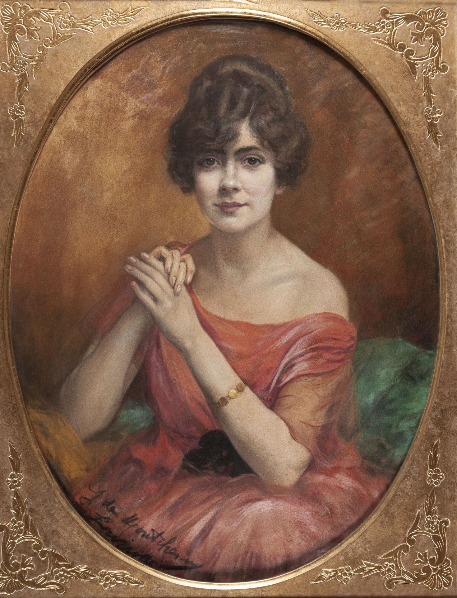 Null Jane Daniela MONTCHENU-LAVIROTTE (XIXe-XXe siècle)

Portrait de femme à la &hellip;