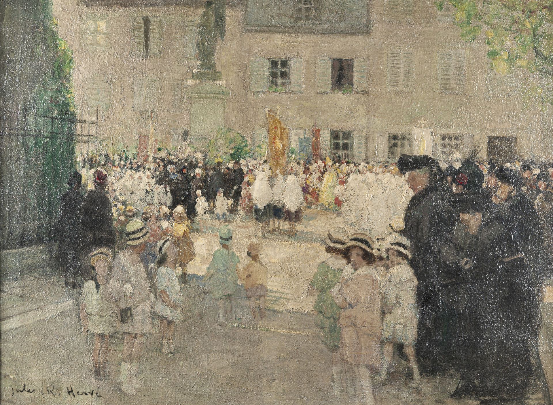 Null Jules René HERVE (1887-1981)

La procession

Huile sur toile, signée en bas&hellip;