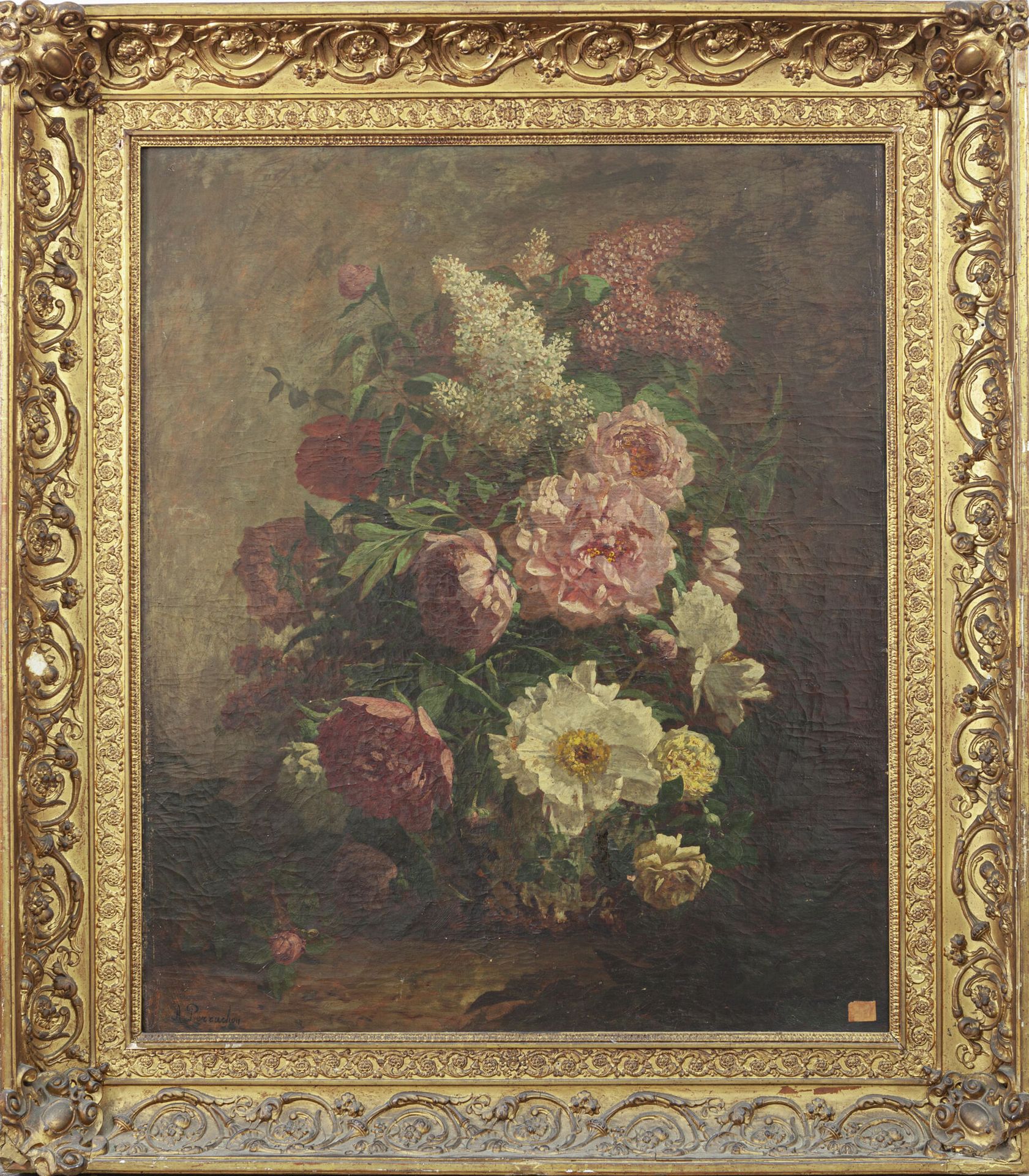 Null André PERRACHON (1827-1909)

Bouquet 

Huile sur toile, signée en bas à gau&hellip;