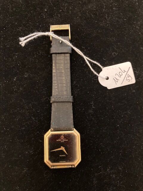 Null BAUME & MERCIER 

Ladies' wristwatch in 18K (750°/°°) gold. Case with cut s&hellip;