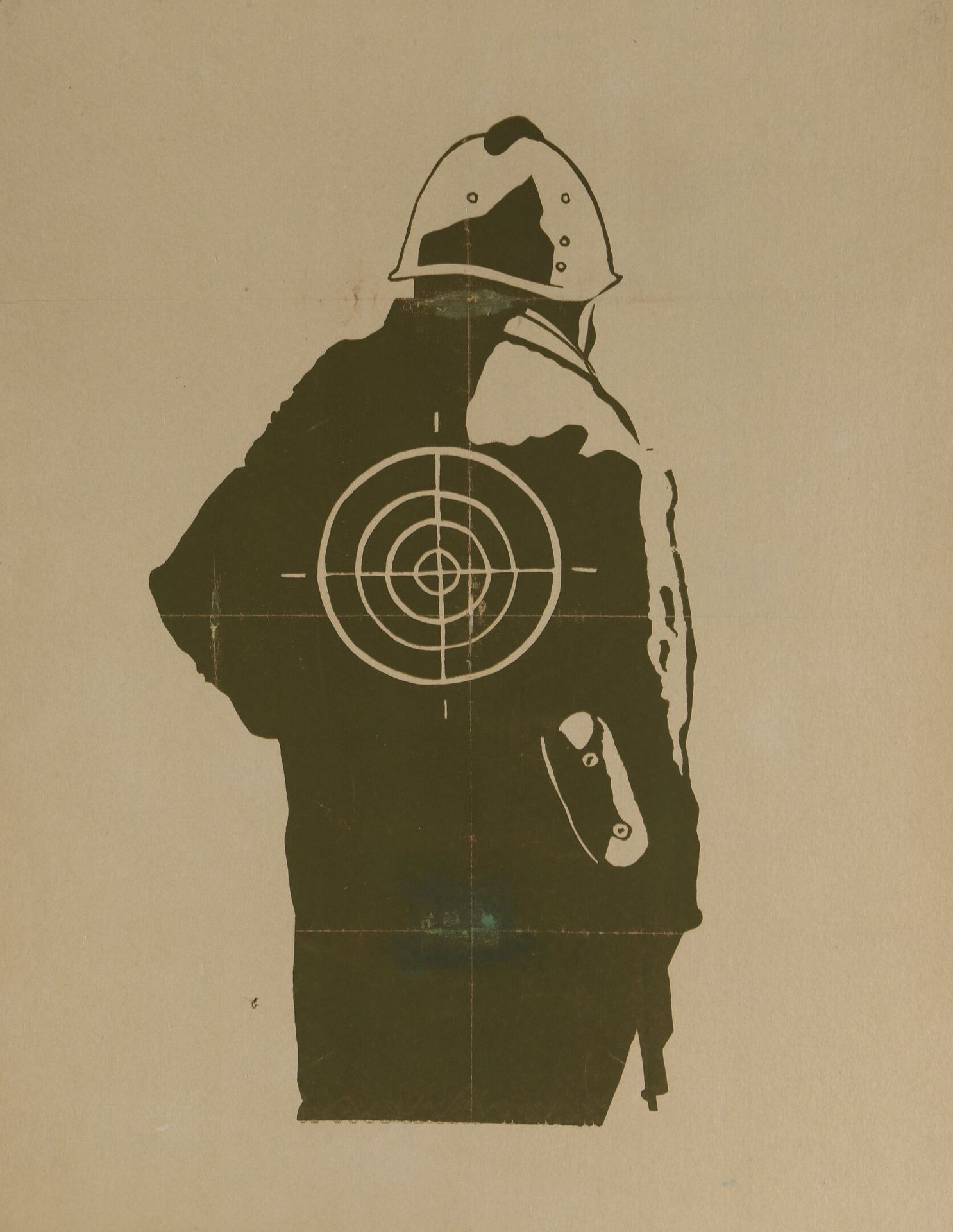 Null [Poster of May 1968]

Anonymous

The Target

Silkscreen in green 

H. 64.5 &hellip;
