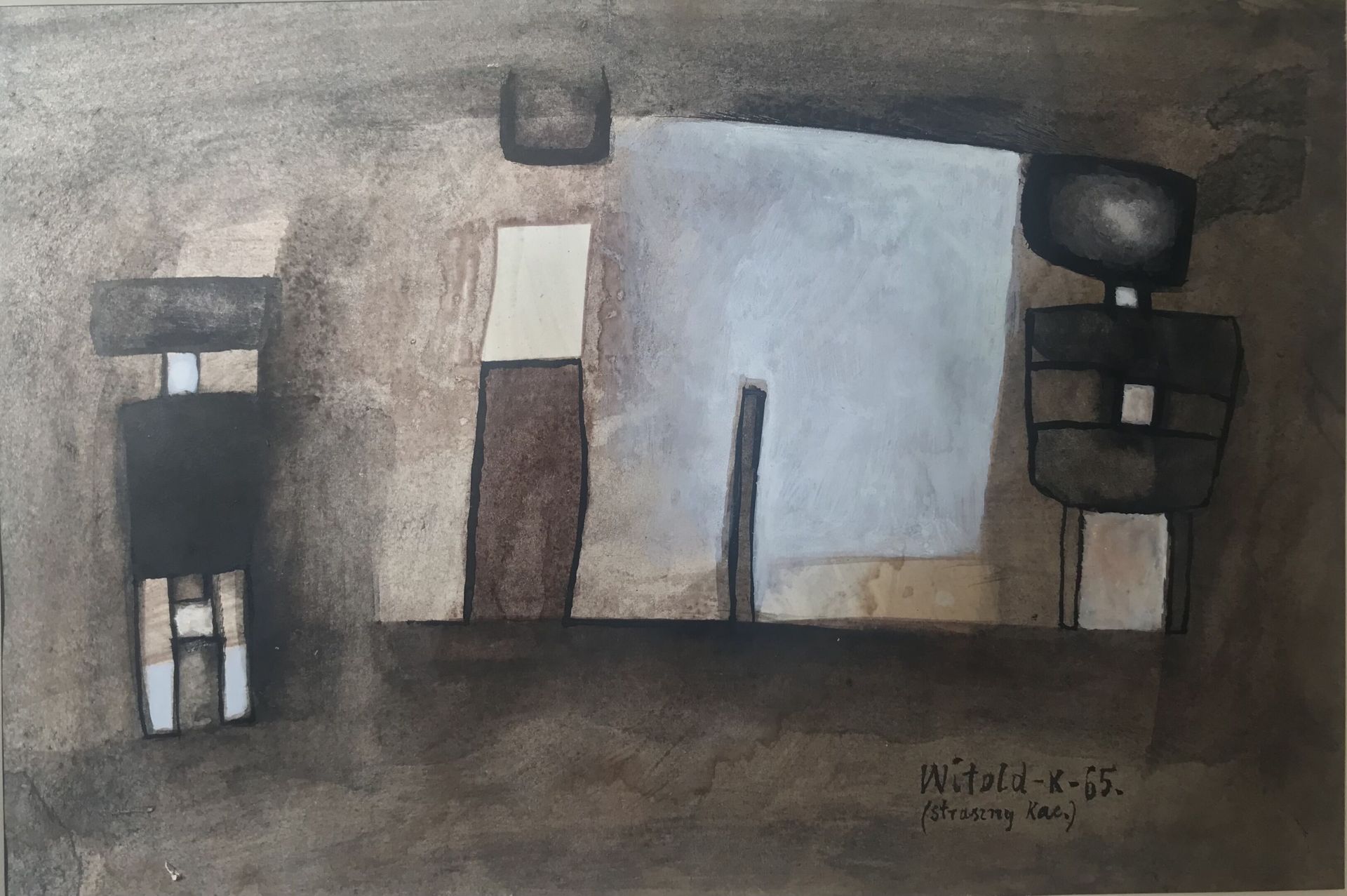 Null WITOLD-K - Wit Leszek KACZANOWSKI (born 1932)

Straszny Kae

Watercolor and&hellip;