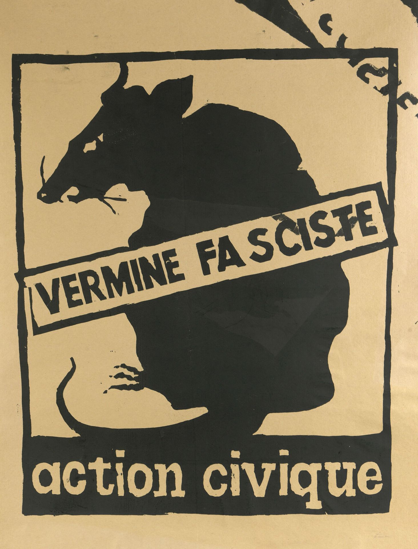 Null [Poster of May 1968]

National Superior School of Fine Arts

Fascist Vermin&hellip;