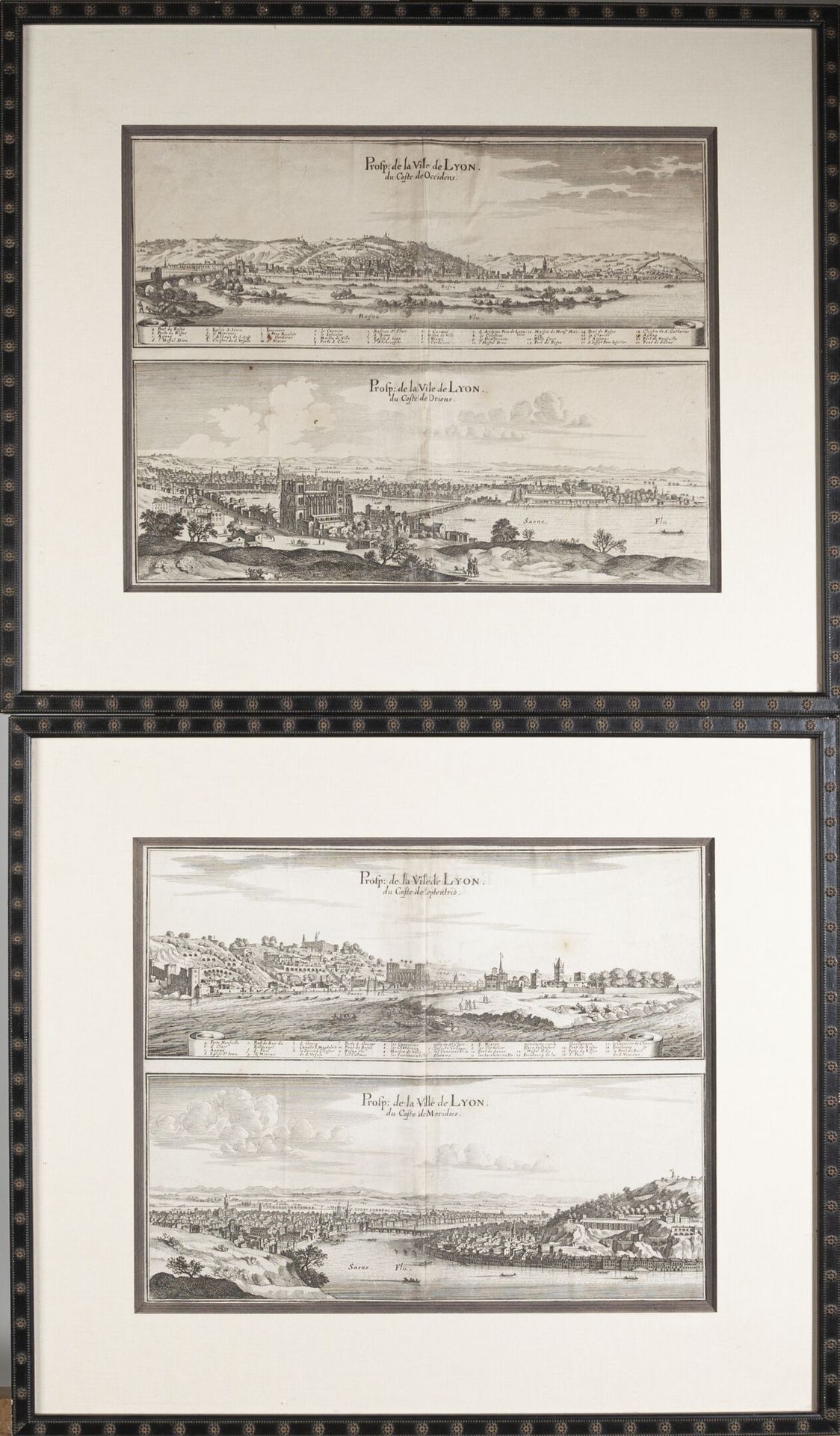 Null M.MERIAN (German school of the XVIIth century)

The four profiles of Lyon 
&hellip;