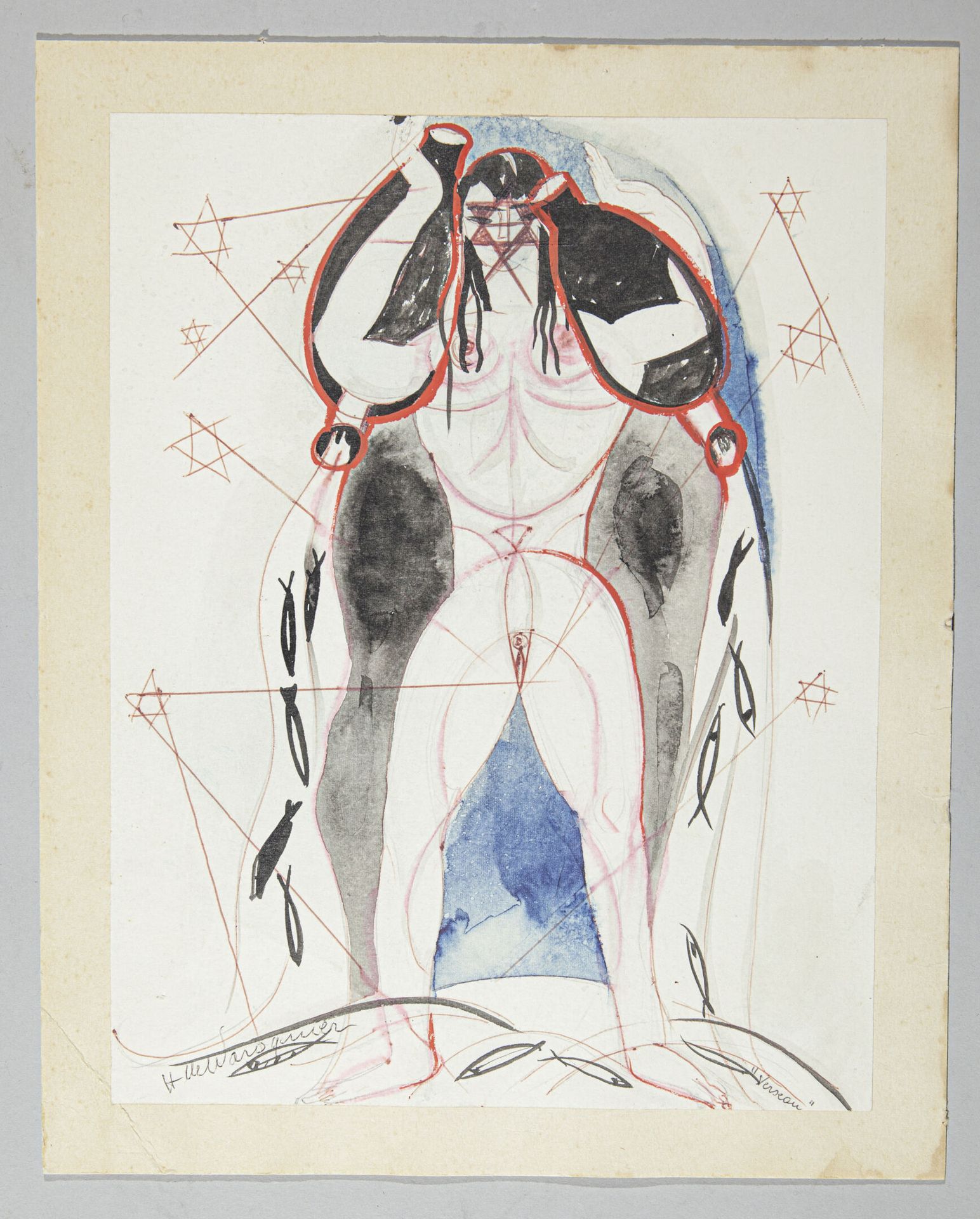 Null Henri de WAROQUIER (1881-1970)

Aquarius, circa 1940

Mixed media, ink (pen&hellip;