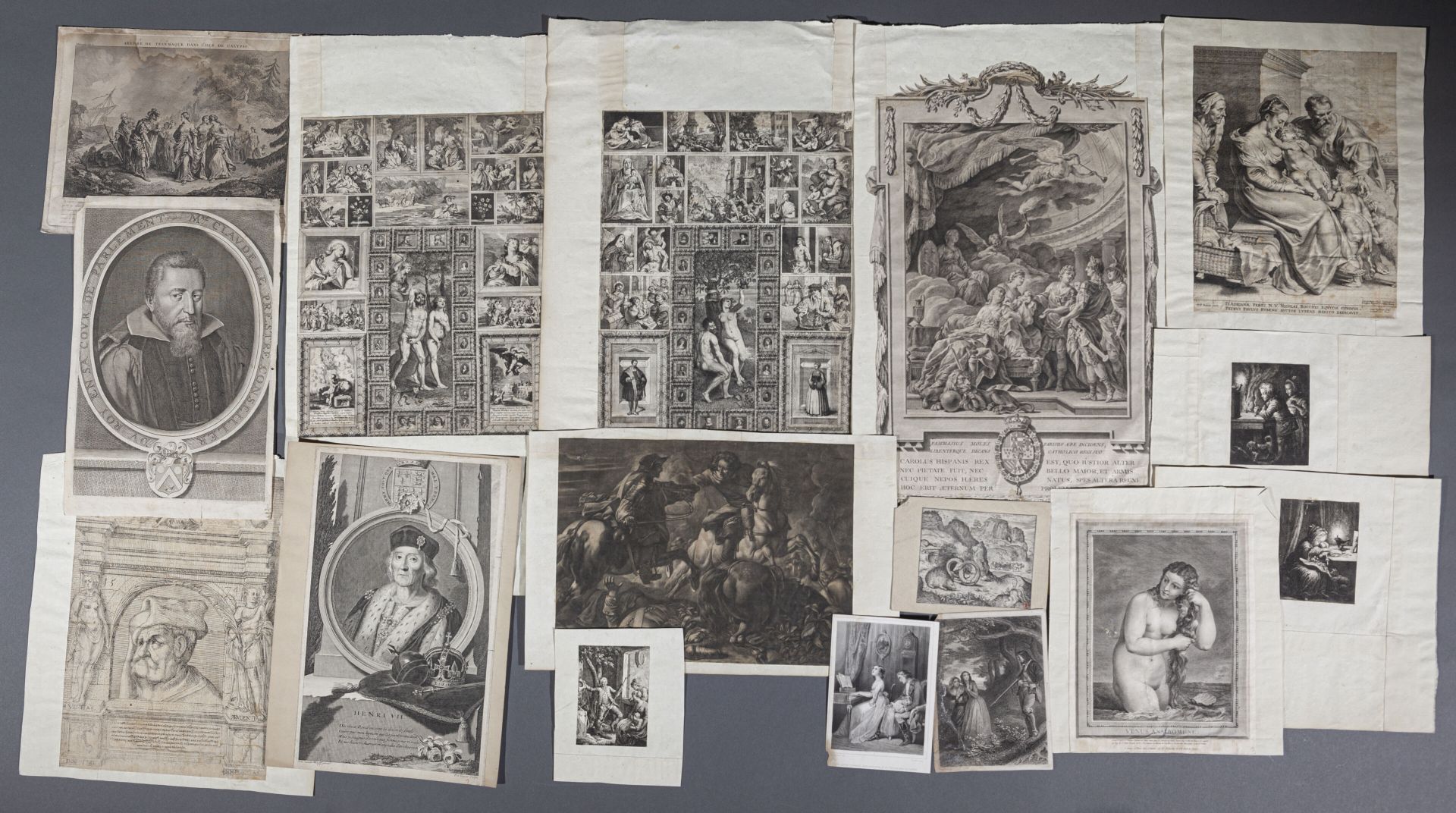 Null 
VARIA, lot XVI and XVII

29 engravings of different sizes

Including :



&hellip;