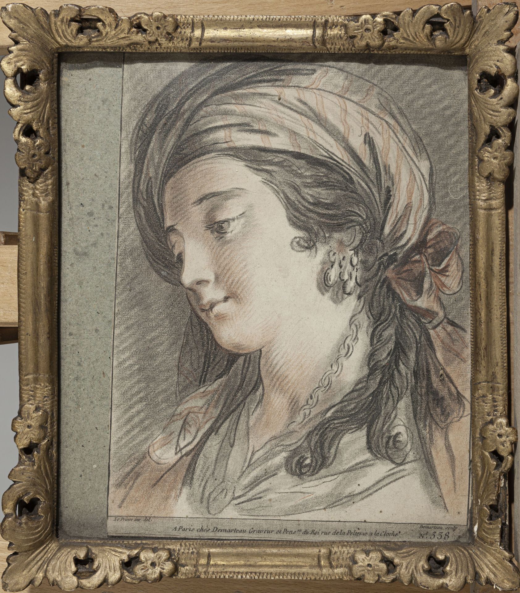 Null 吉勒-德马特奥 (1722-1776)

戴着头巾的妇女形象

以LEPRINCE的绘画方式进行雕刻

"Demarteau sculp N°338"&hellip;
