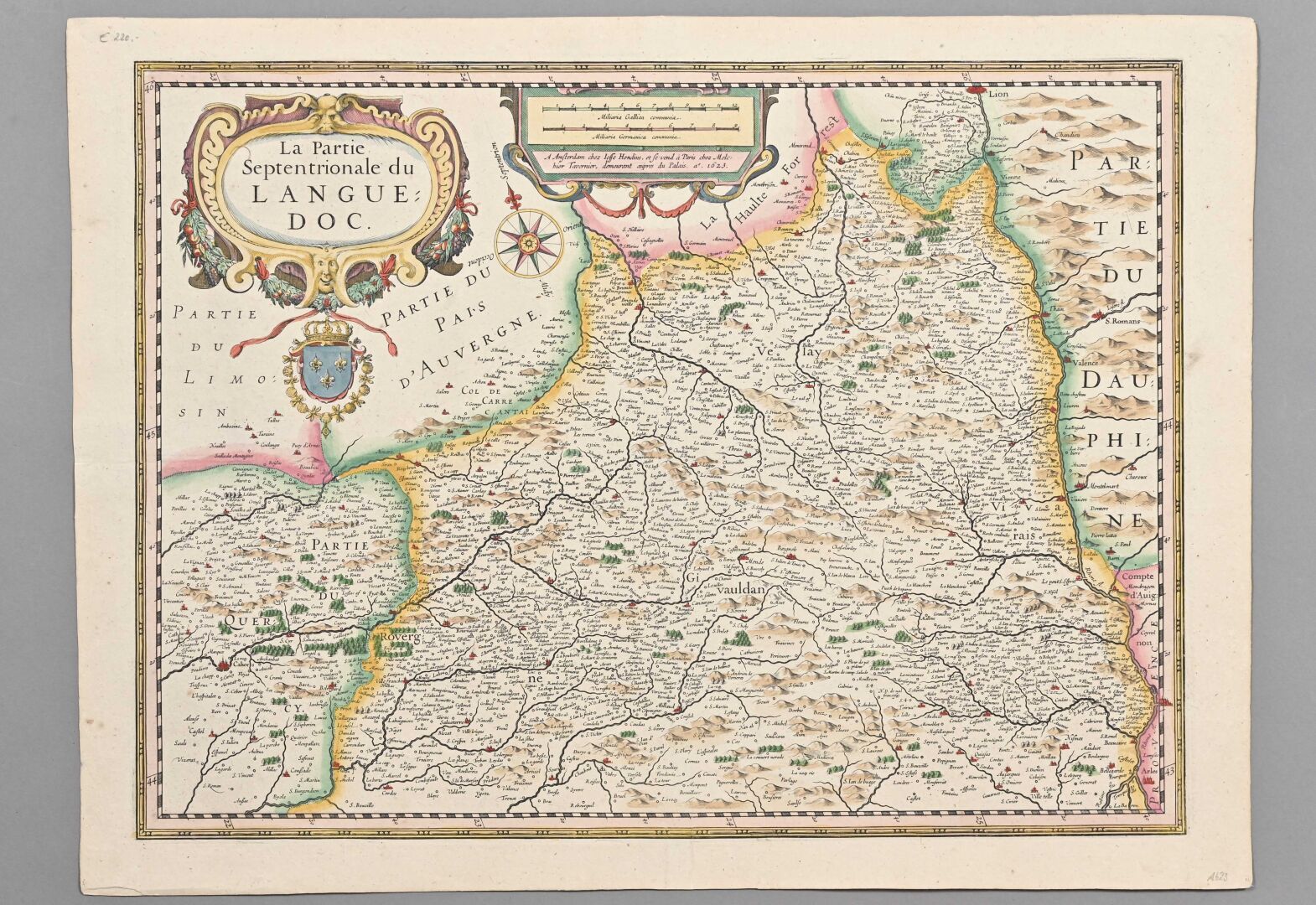 Null Johannes BLAEU (1650-1712)

Mapa de la parte norte de Languedoc.

Coloració&hellip;