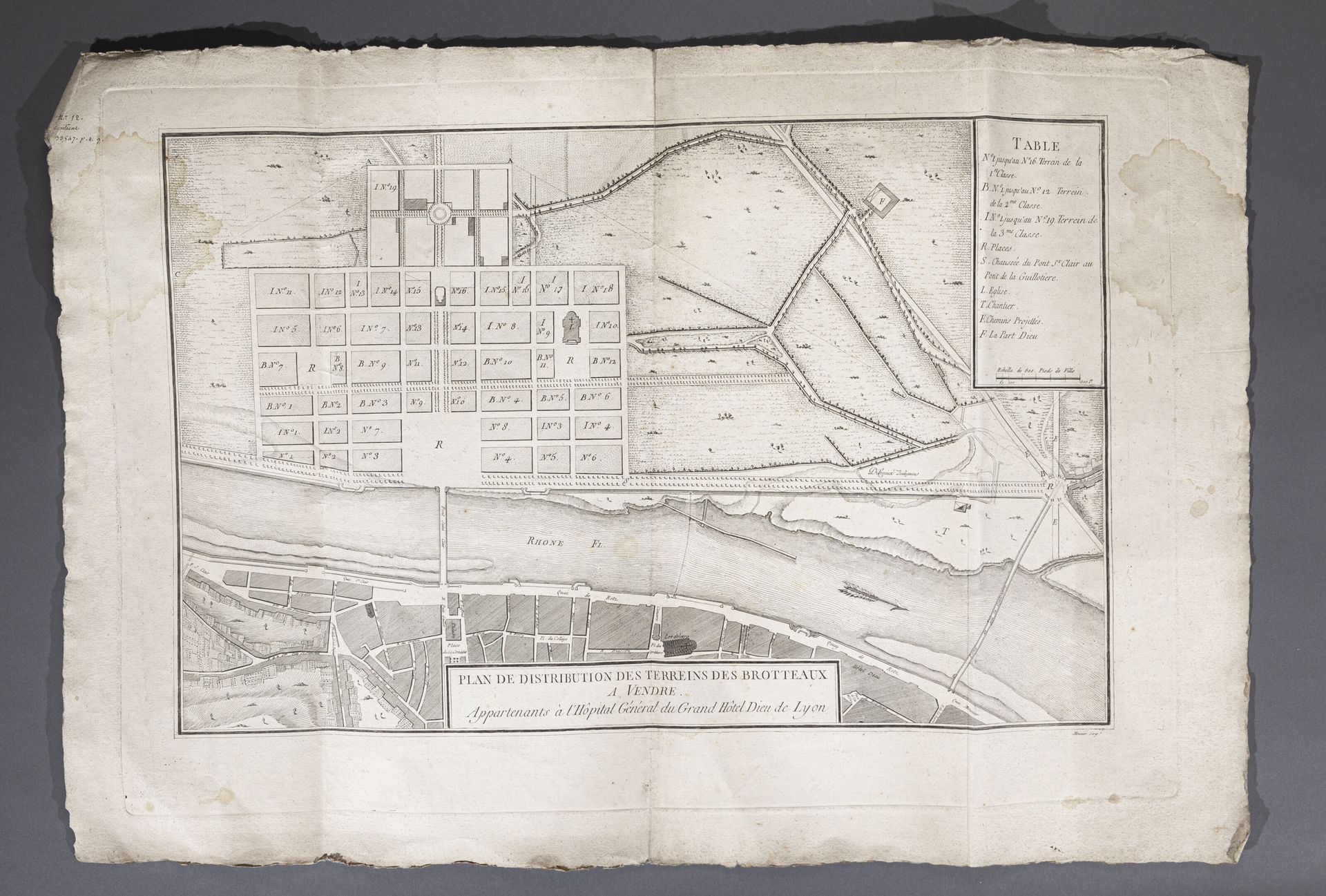Null ARCHITECTURE LYONNAISE XVIIIème siècle

Plan de distribution des terreins d&hellip;