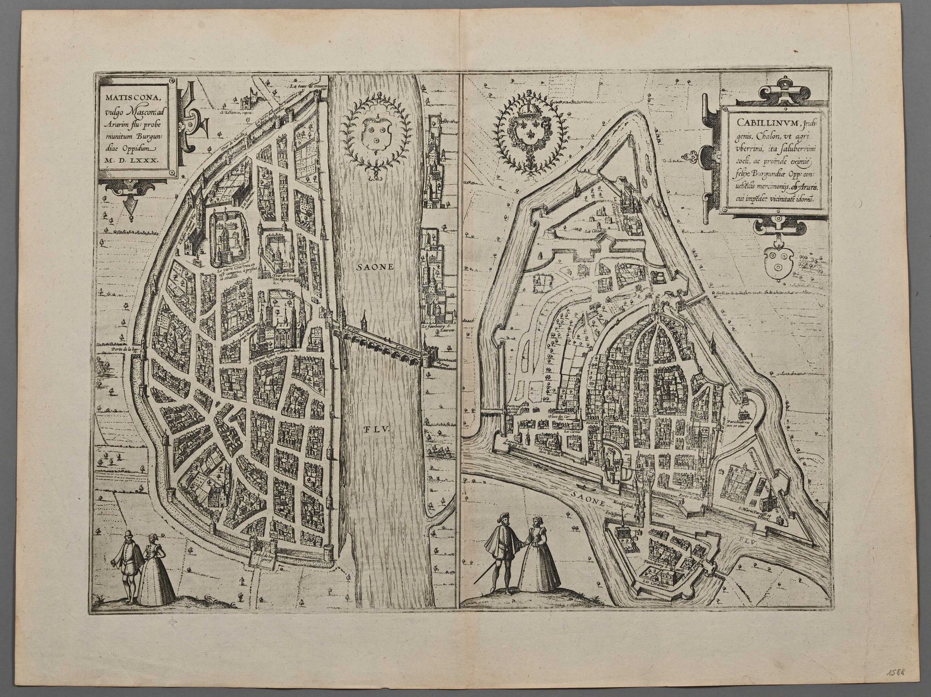 Null Georg BRAUN (1541-1622) & Frans HOGENBERG (1535-1590)

Copper engravings fr&hellip;