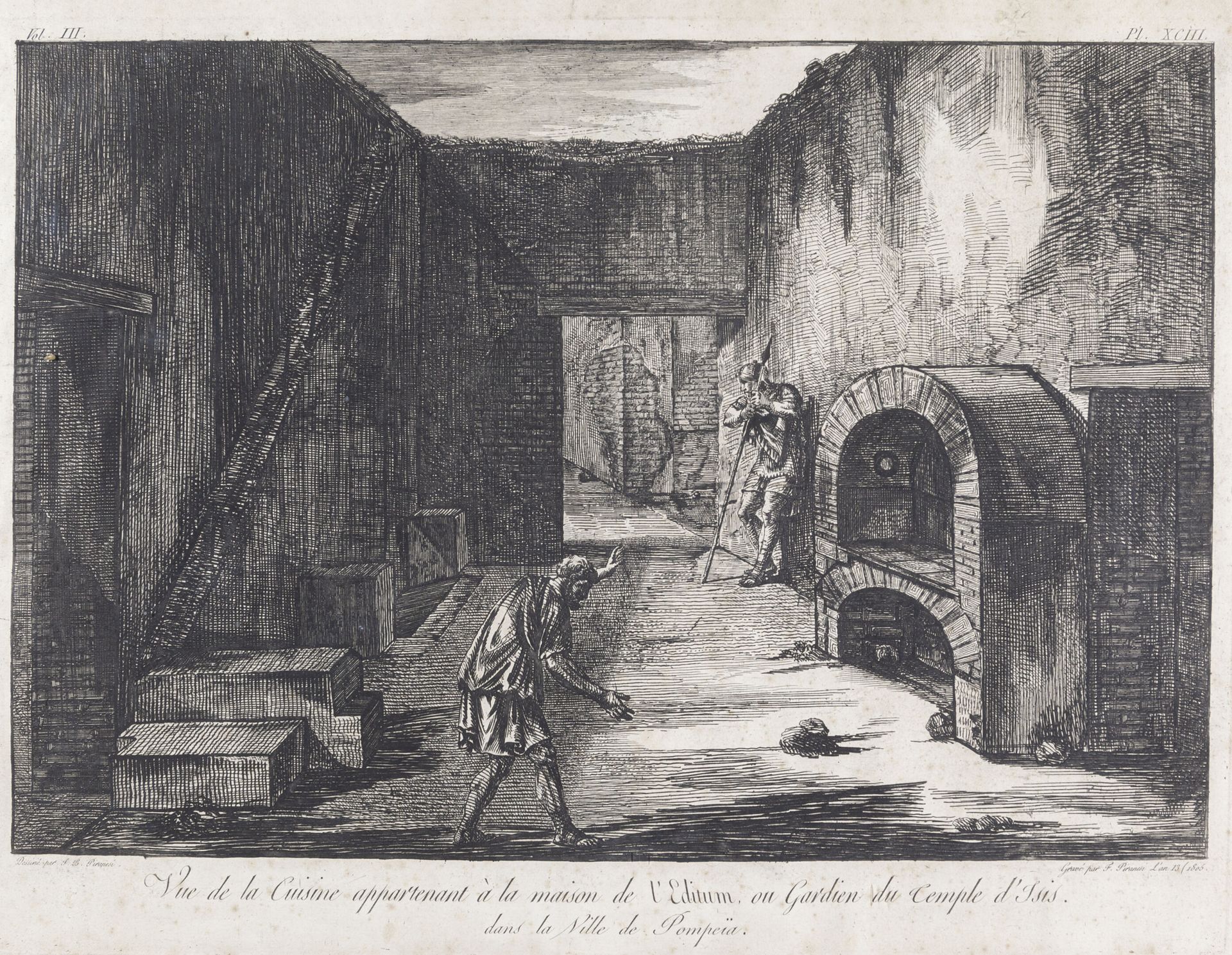 Null Francesco Piranesi (1758 - 1810)

Vista della cucina appartenente alla casa&hellip;