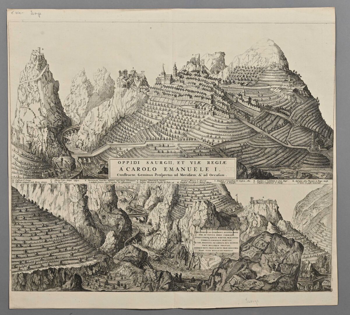 Null Monasterio de SAORGE - Alpes Marítimos

Grabado en cobre extraído de la col&hellip;