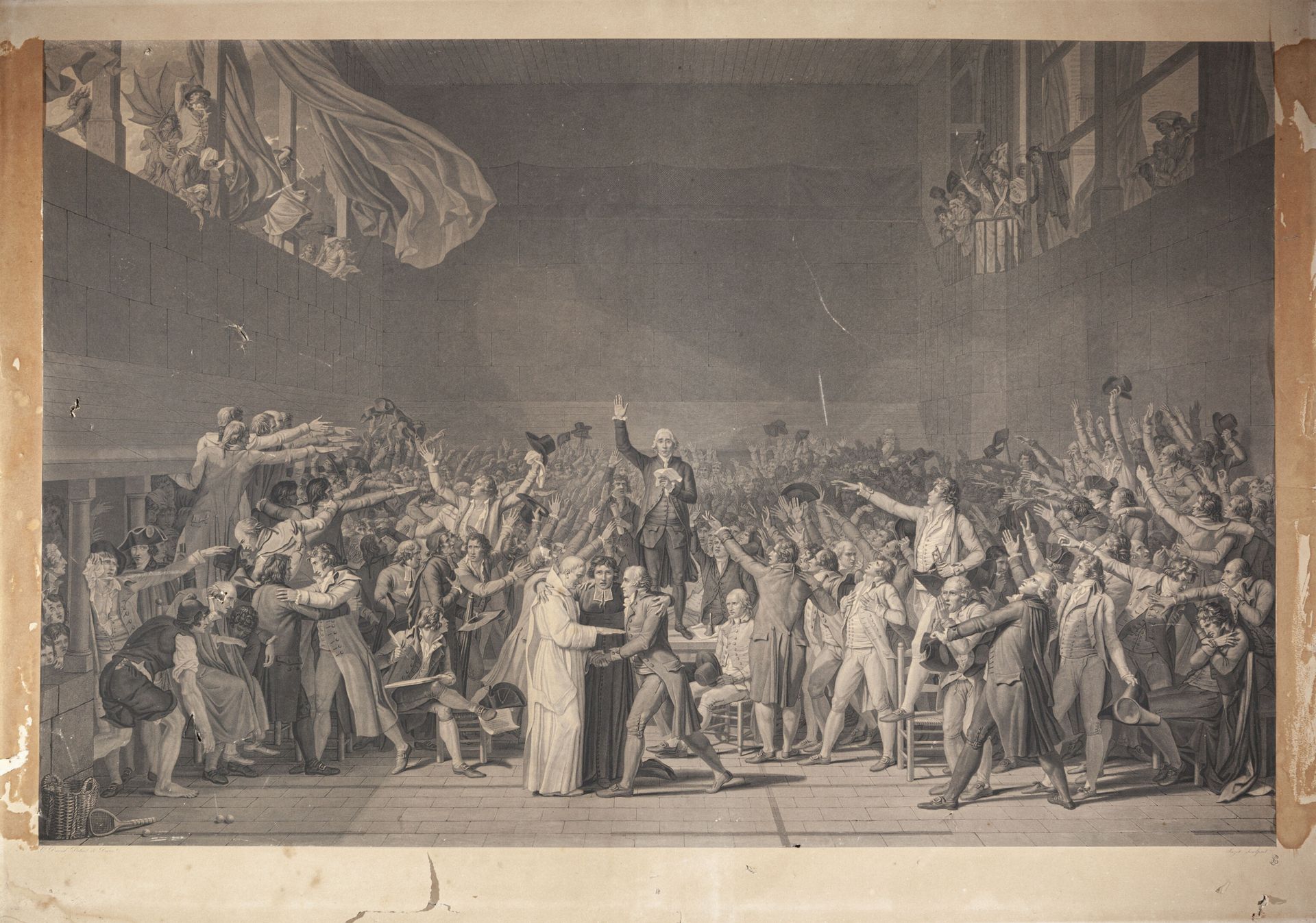 Null Nach Jacques Louis DAVID (1748-1825)

Schwur des Palmenspiels

Seltene Aqua&hellip;