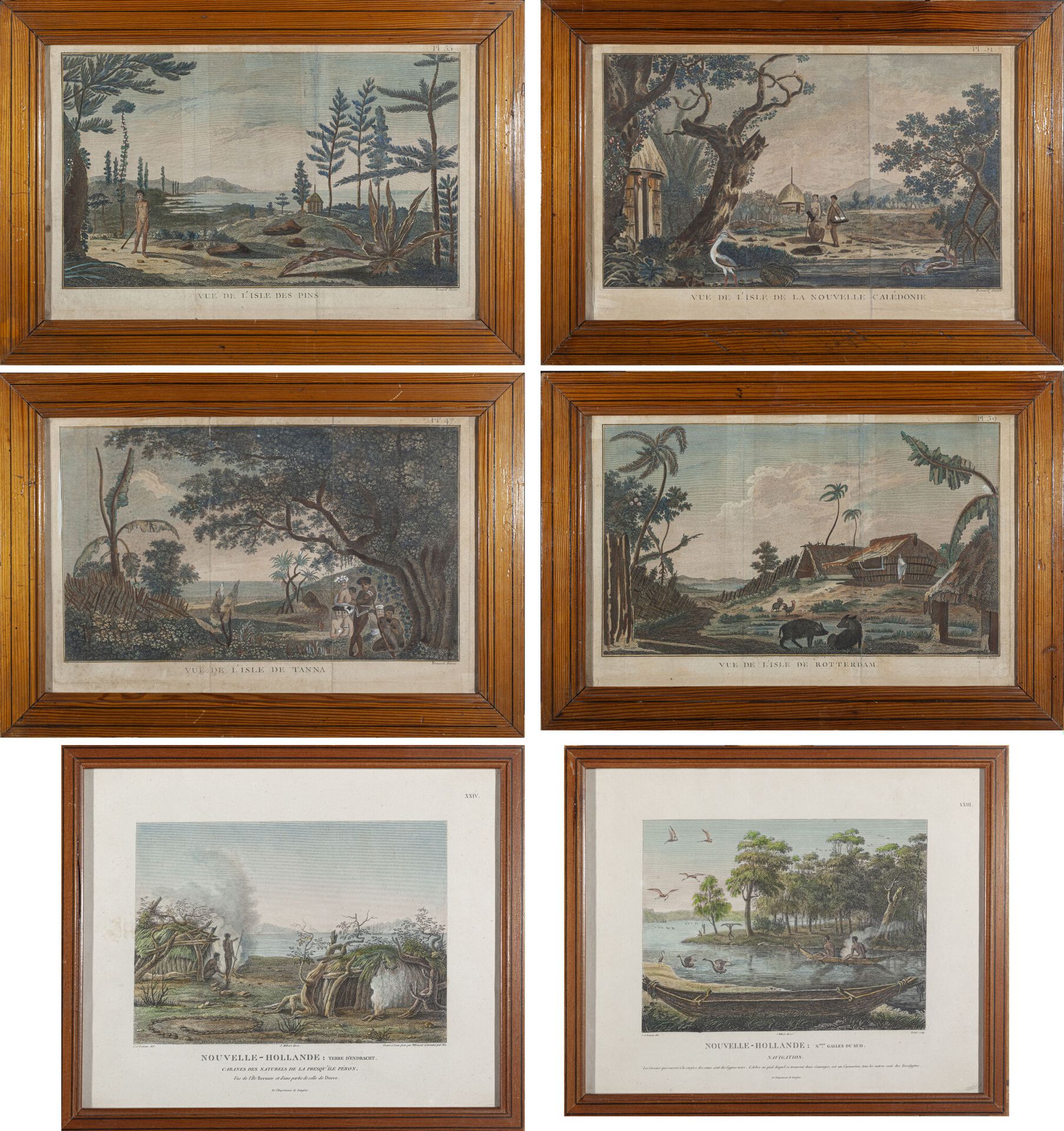 Null French school of the end of the XVIIIth century

Four framed engravings: vi&hellip;