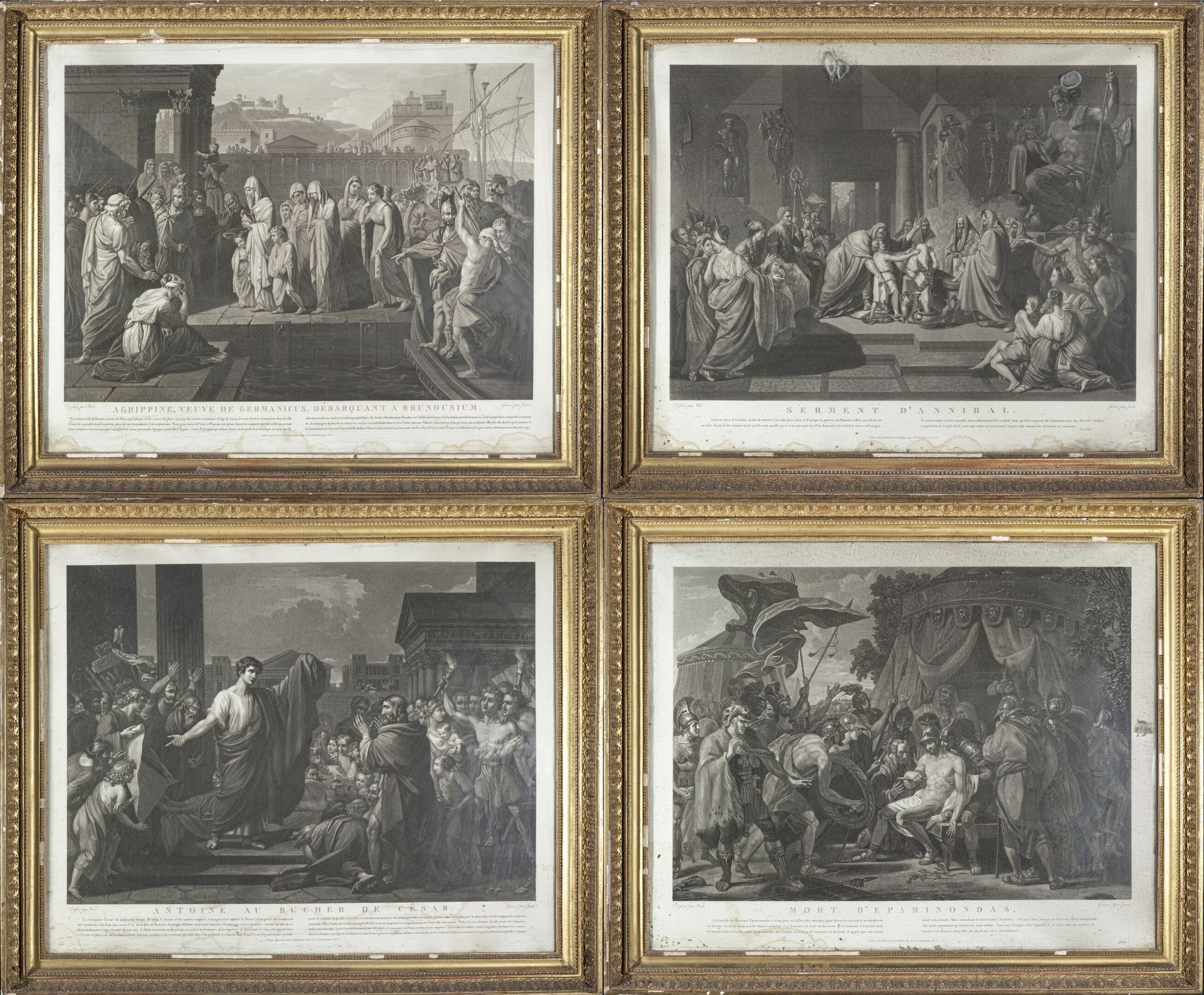 Null Jean Pierre Marie JAZET (1788-1871)

-The Sermon of Annibal

Aquatint after&hellip;