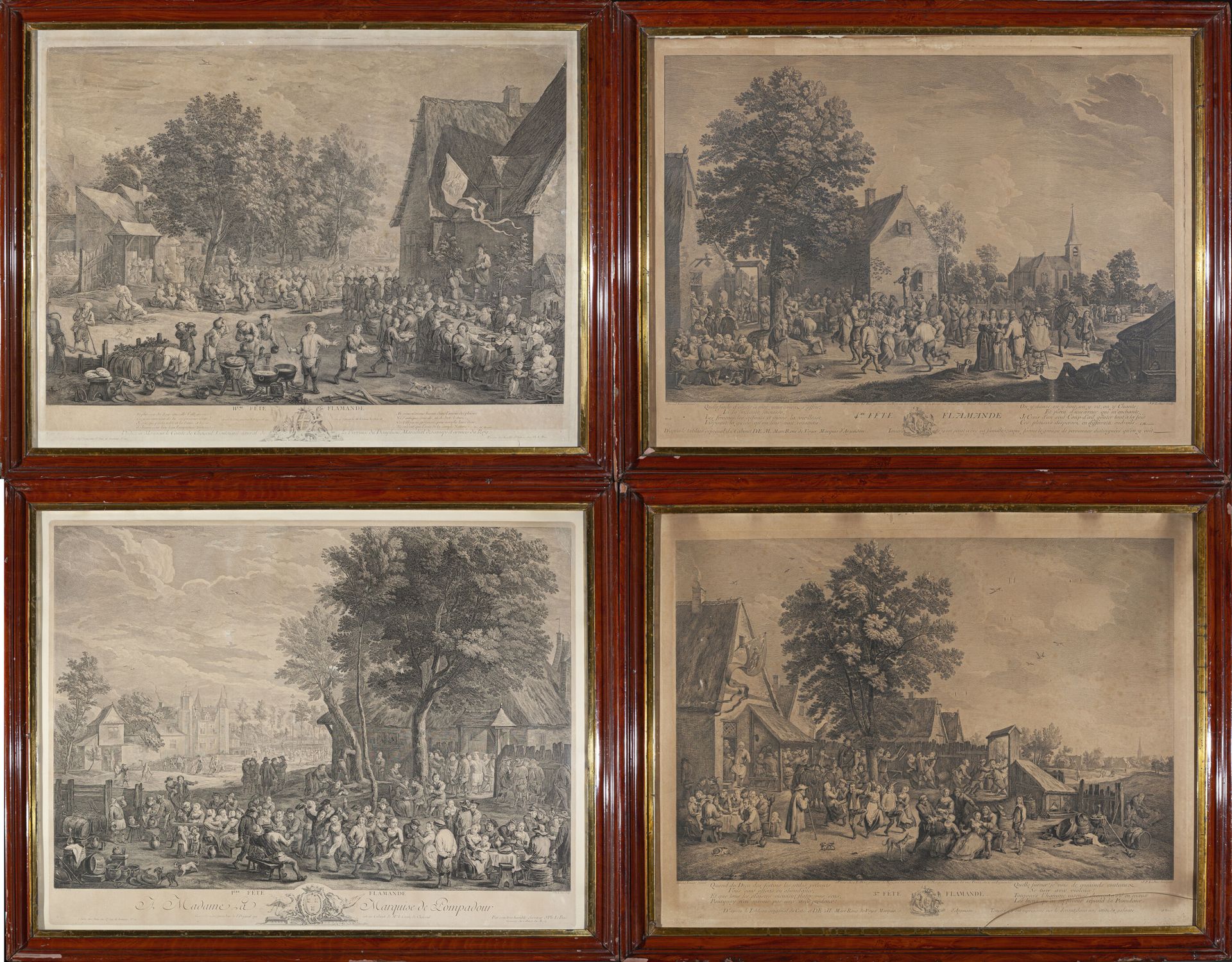 Null After David TENIERS (1589-1649)

Suite of four Flemish feasts engraved by J&hellip;