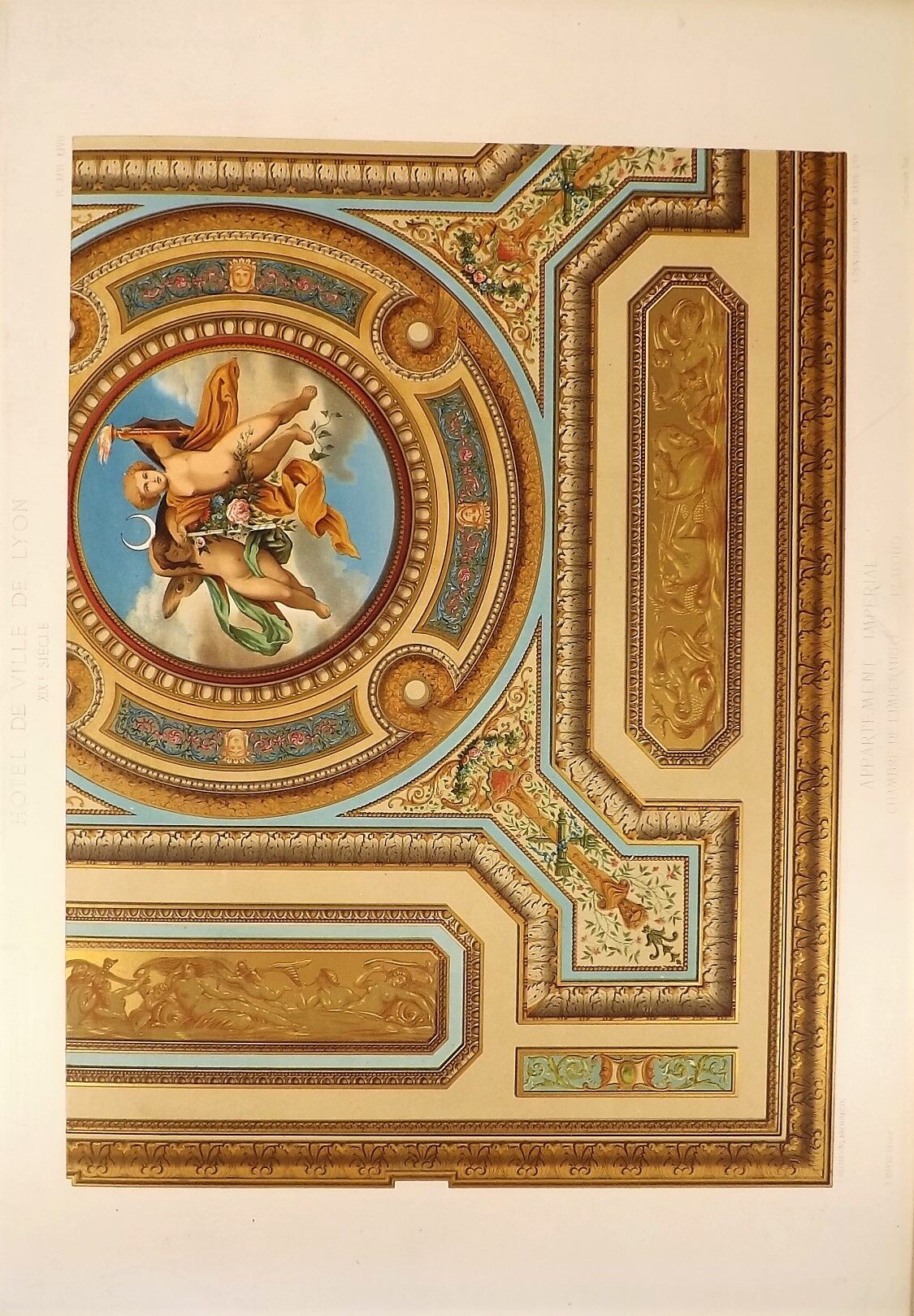 Null DESJARDINS (Tony). Monografia dell'Hôtel de Ville de Lyon, restaurato sotto&hellip;