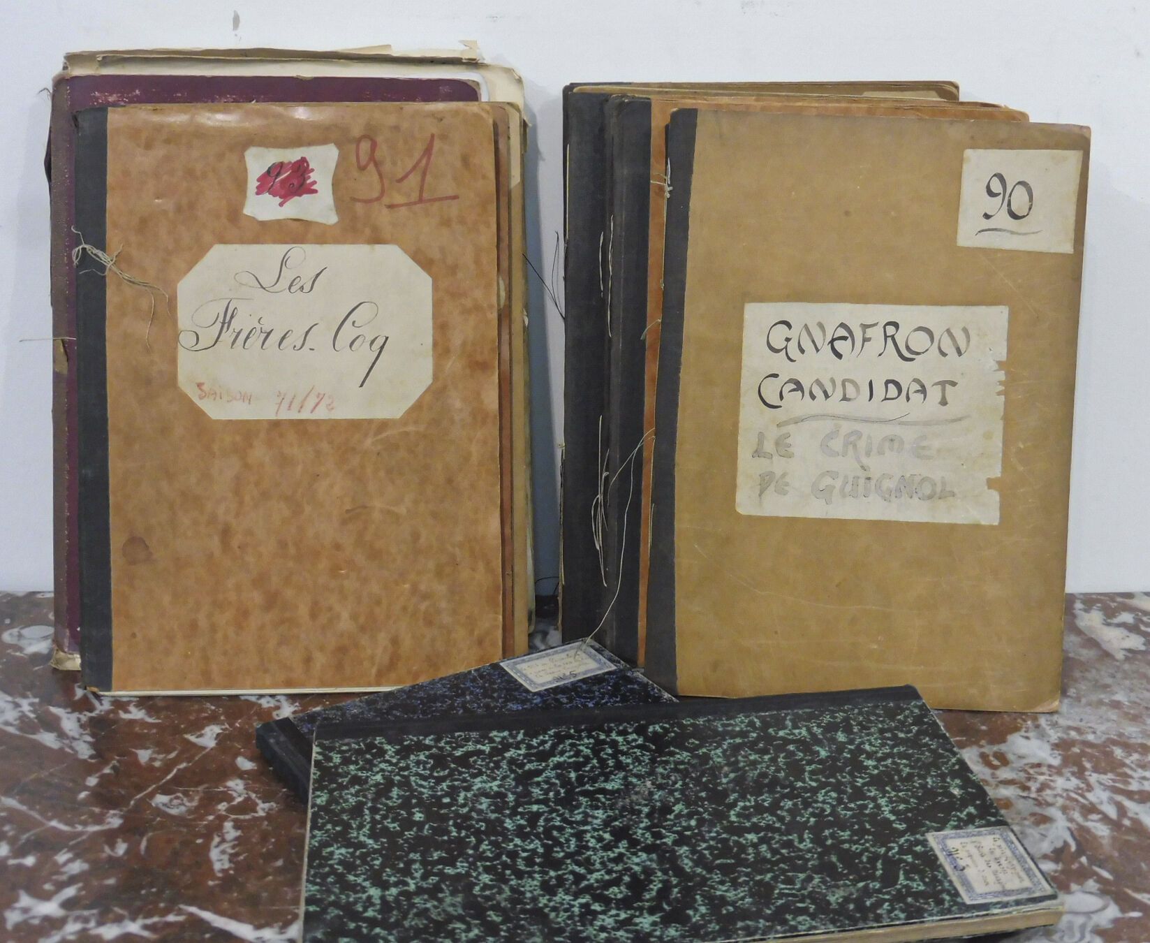 Null Théâtre de GUIGNOL

Documents manuscrits disponibles concernant les pièces &hellip;