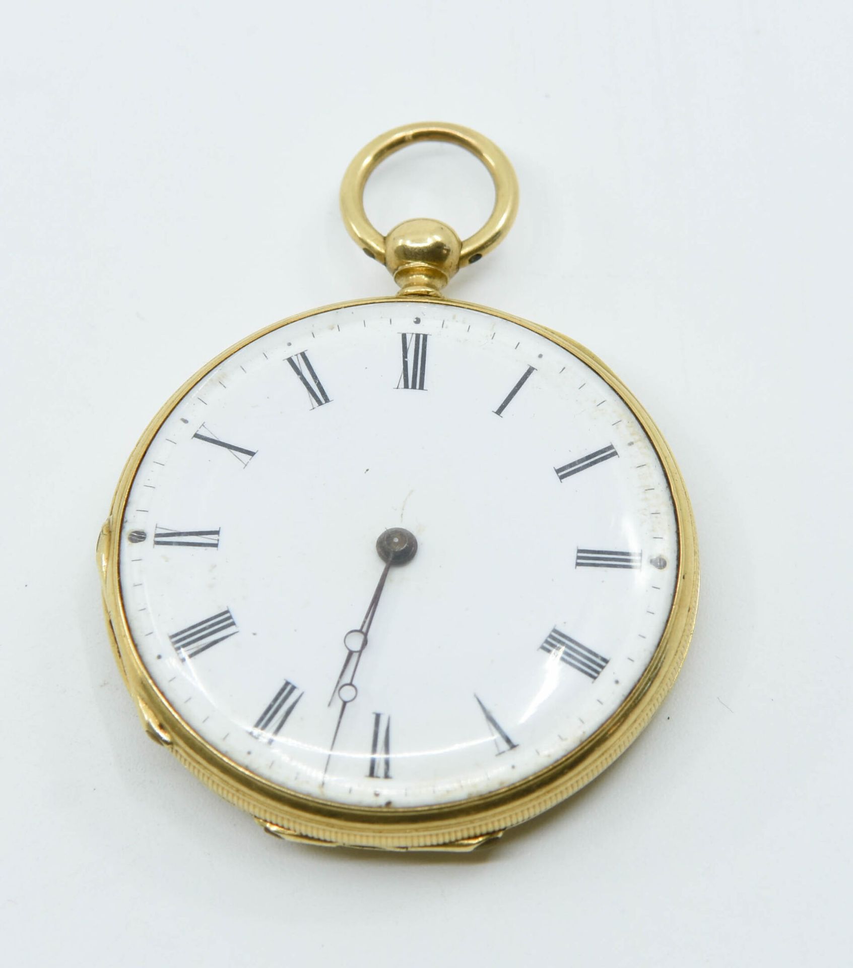 Null ROBERT FAVRE et VIEUX in Geneva
Pocket watch in yellow gold (750 °/°°), the&hellip;