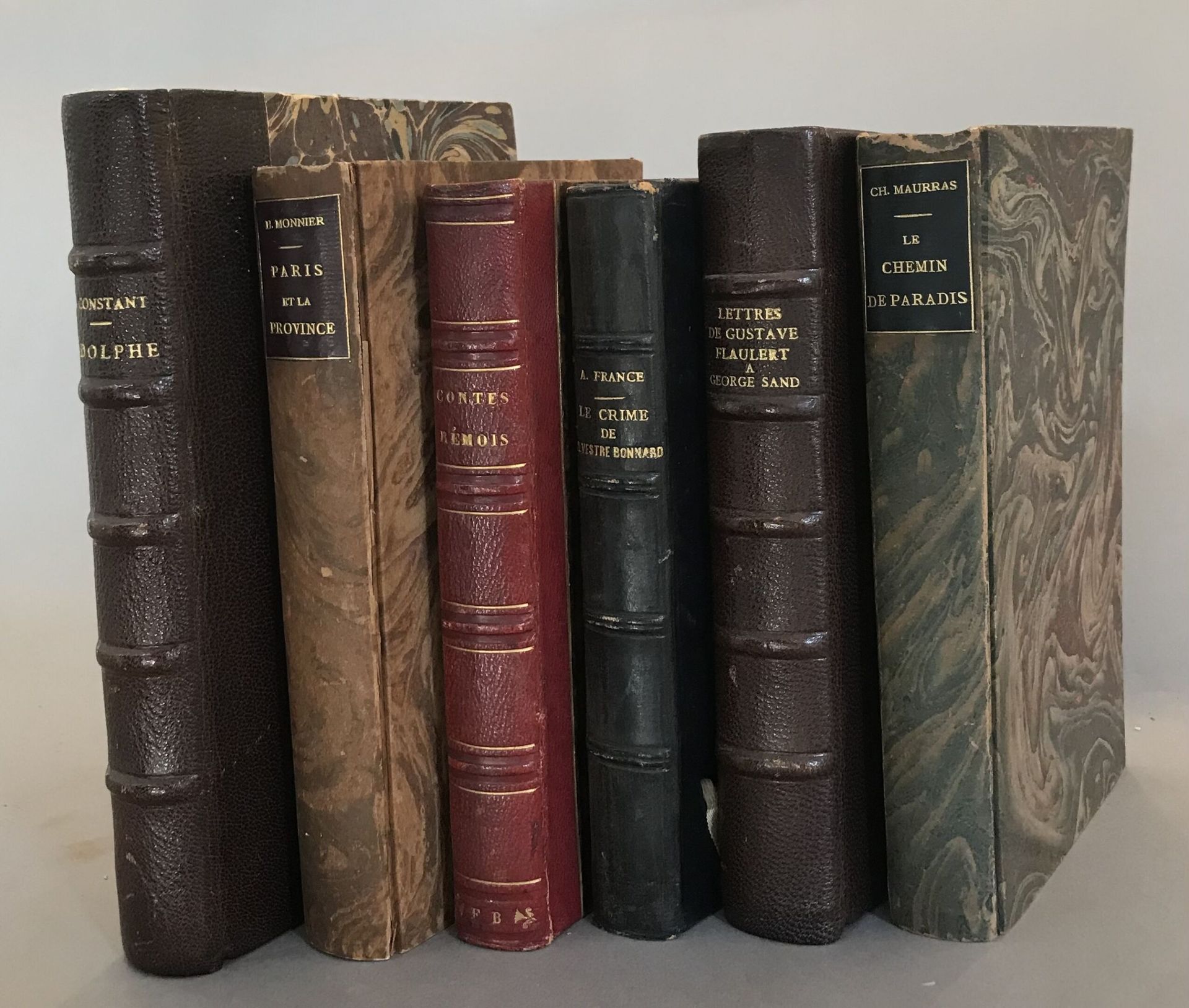 Null [Serie di 6 volumi: Anatole France "Le crime de Sylvestre Bonnard" (1 volum&hellip;