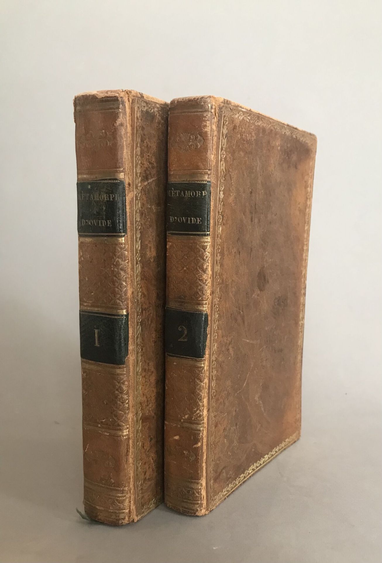 Null OVIDE, Les Métamorphoses, Paris, L. Duprat-Duverger, 1806. 2 Bände in 12.

&hellip;