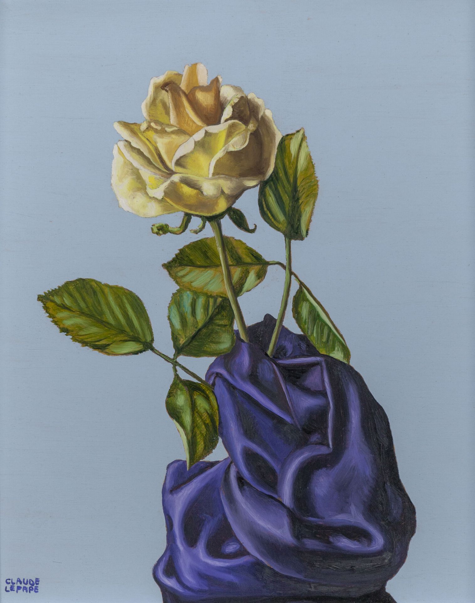 Null Claude LEPAPE (1913-1994)

Rosa amarilla 

Óleo sobre tabla de isorel, firm&hellip;