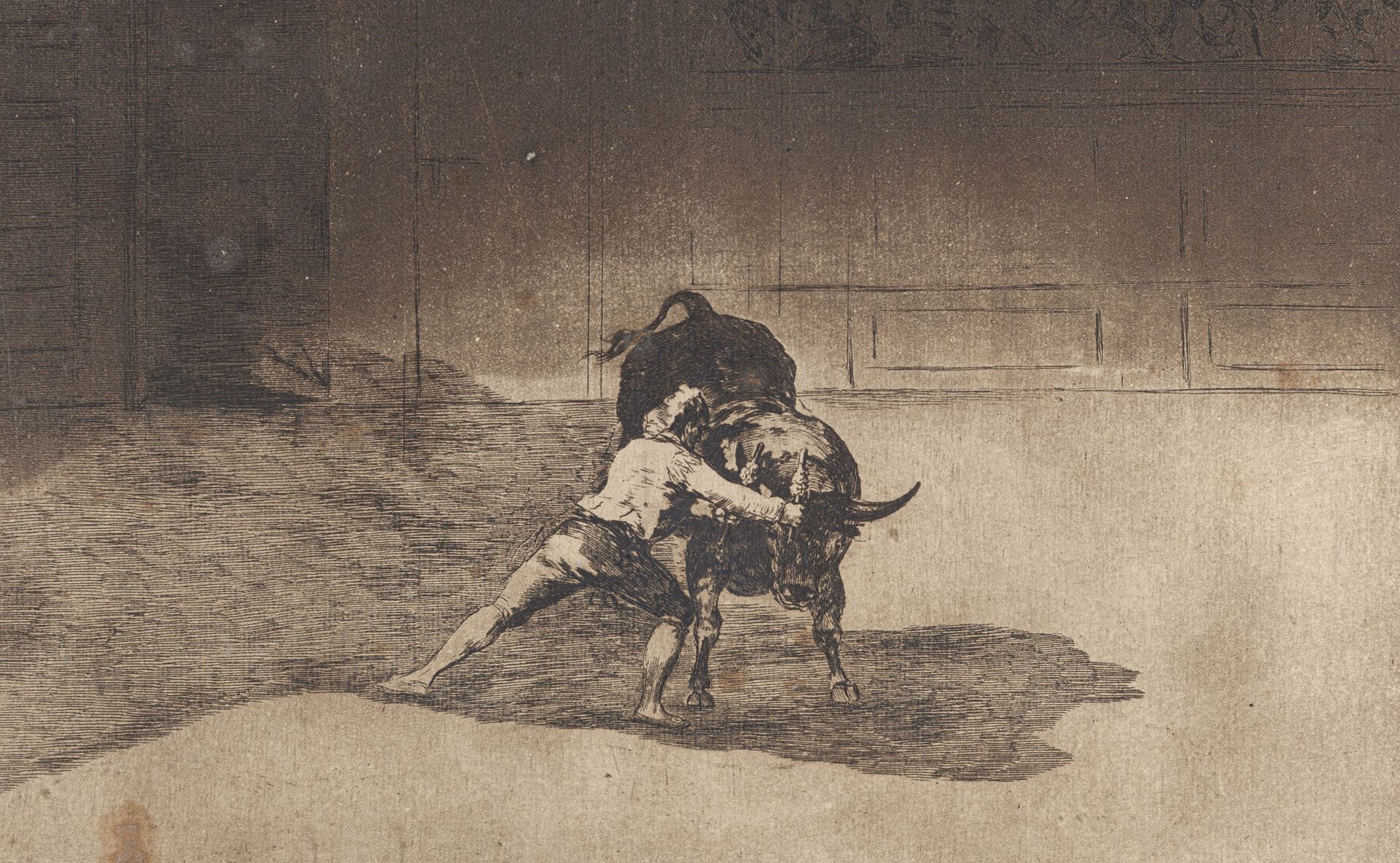 Null 弗朗西斯科-何塞-德-戈亚-卢西恩特斯（1746-1828）。
著名的马丁乔铺设的班德里亚斯。斗牛的第15项内容
Delteil 238, Harri&hellip;