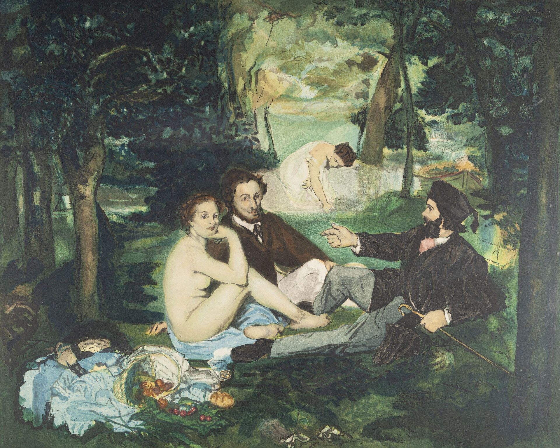 Null Jacques VILLON (1875-1963) dopo Édouard MANET (1832-1883)
Pranzo sull'erba,&hellip;