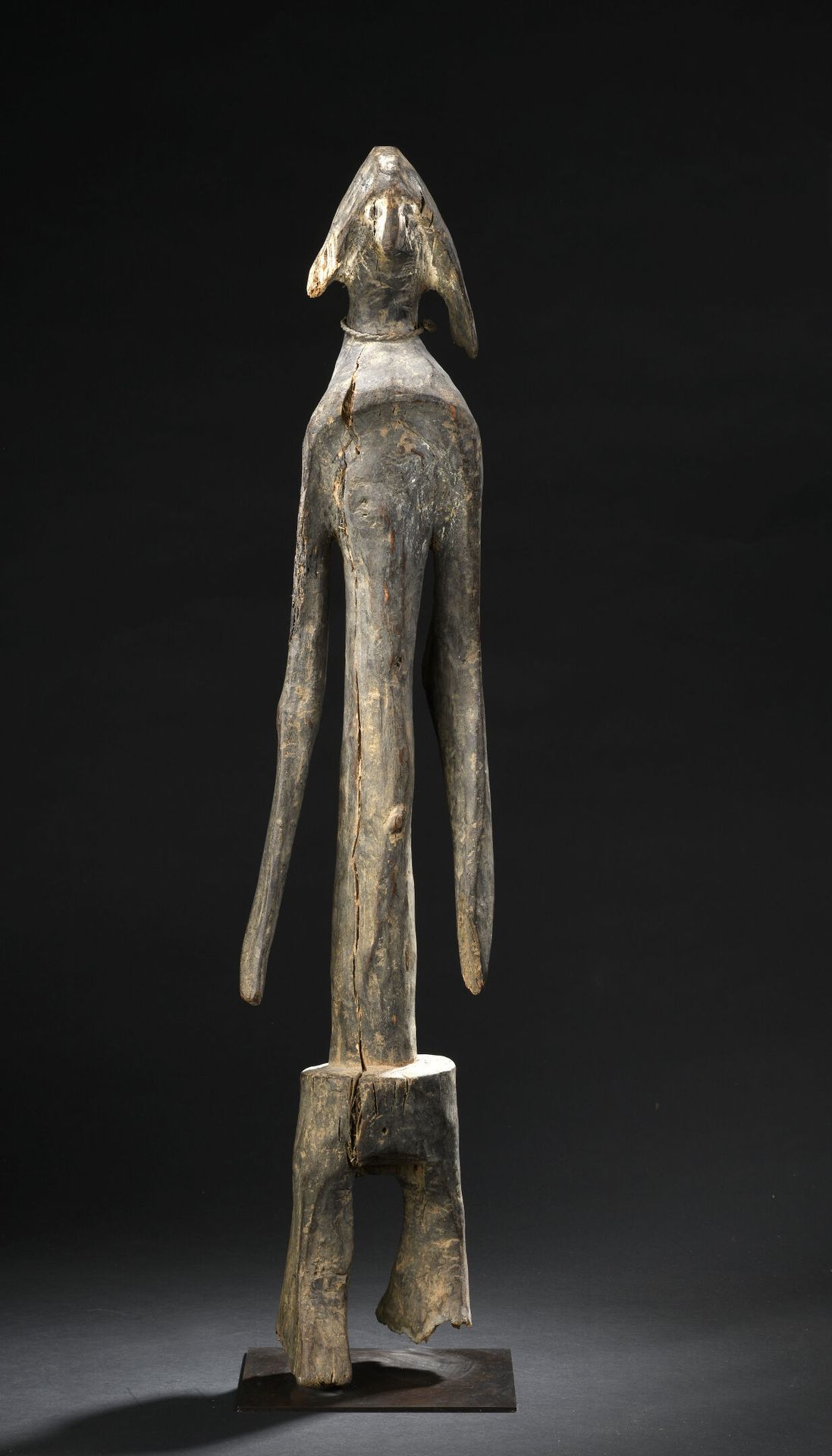 Null Mumuye雕像，尼日利亚 
木头
H.83厘米

出处 : 
Paul和Jacqueline Canfère收藏品从Jean-Michel Hugu&hellip;