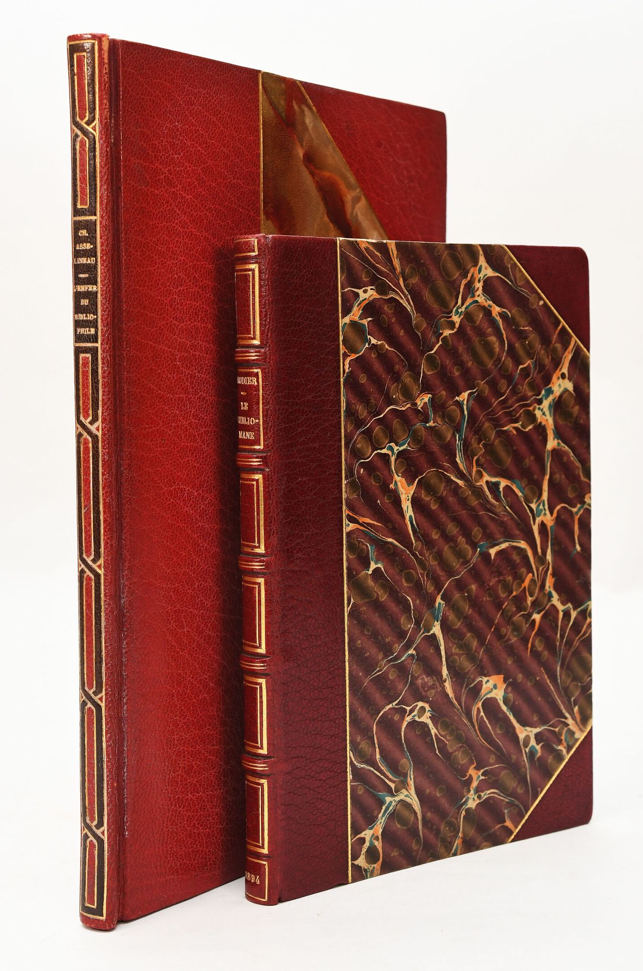 Null ASSELINEAU (Charles). Die Hölle des Bibliophilen. 
Paris, Conquet, 1905. 
I&hellip;