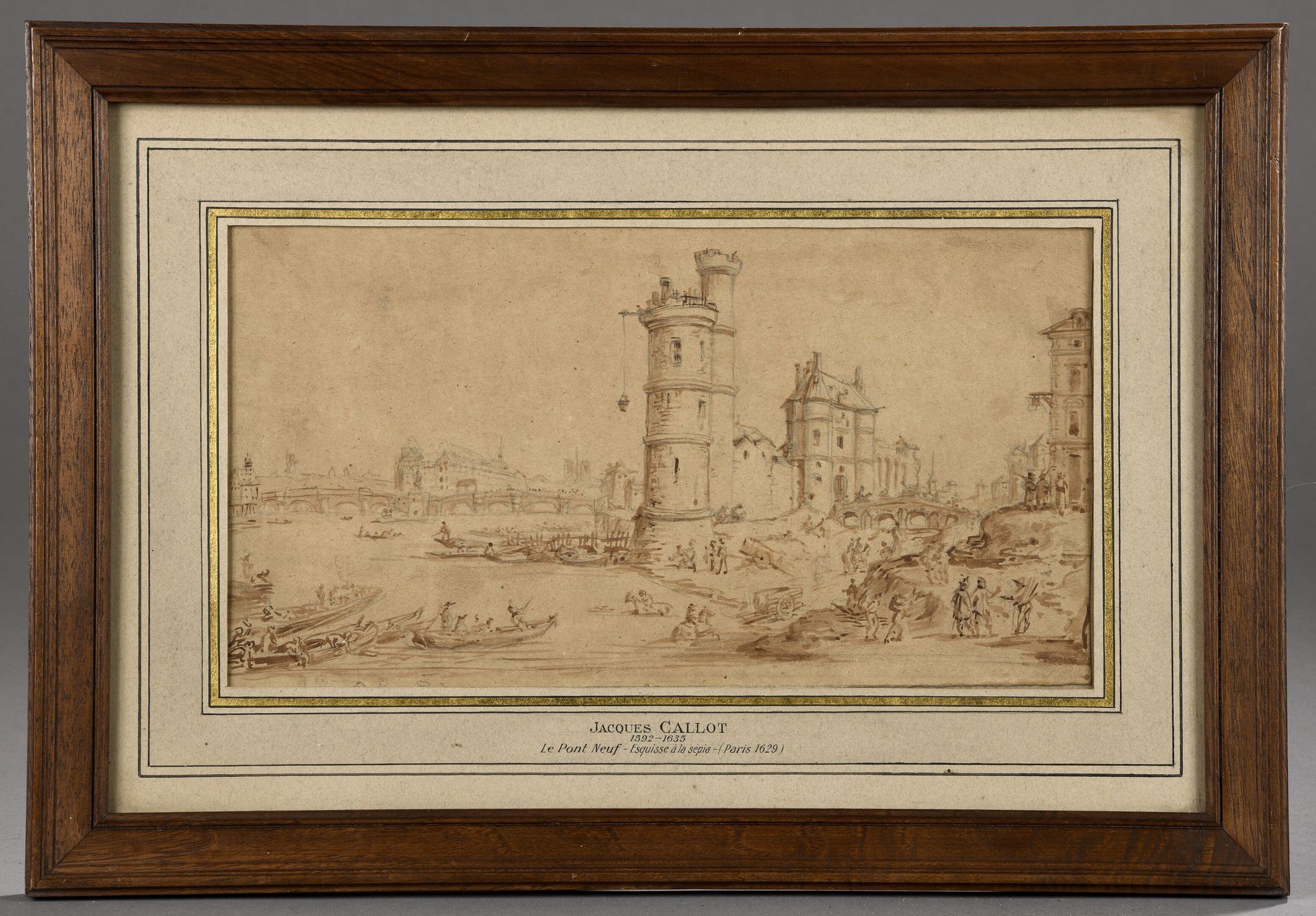 Null D'après Jacques CALLOT (Nancy 1592-1635)
Vue animée avec la tour de Nesle
C&hellip;